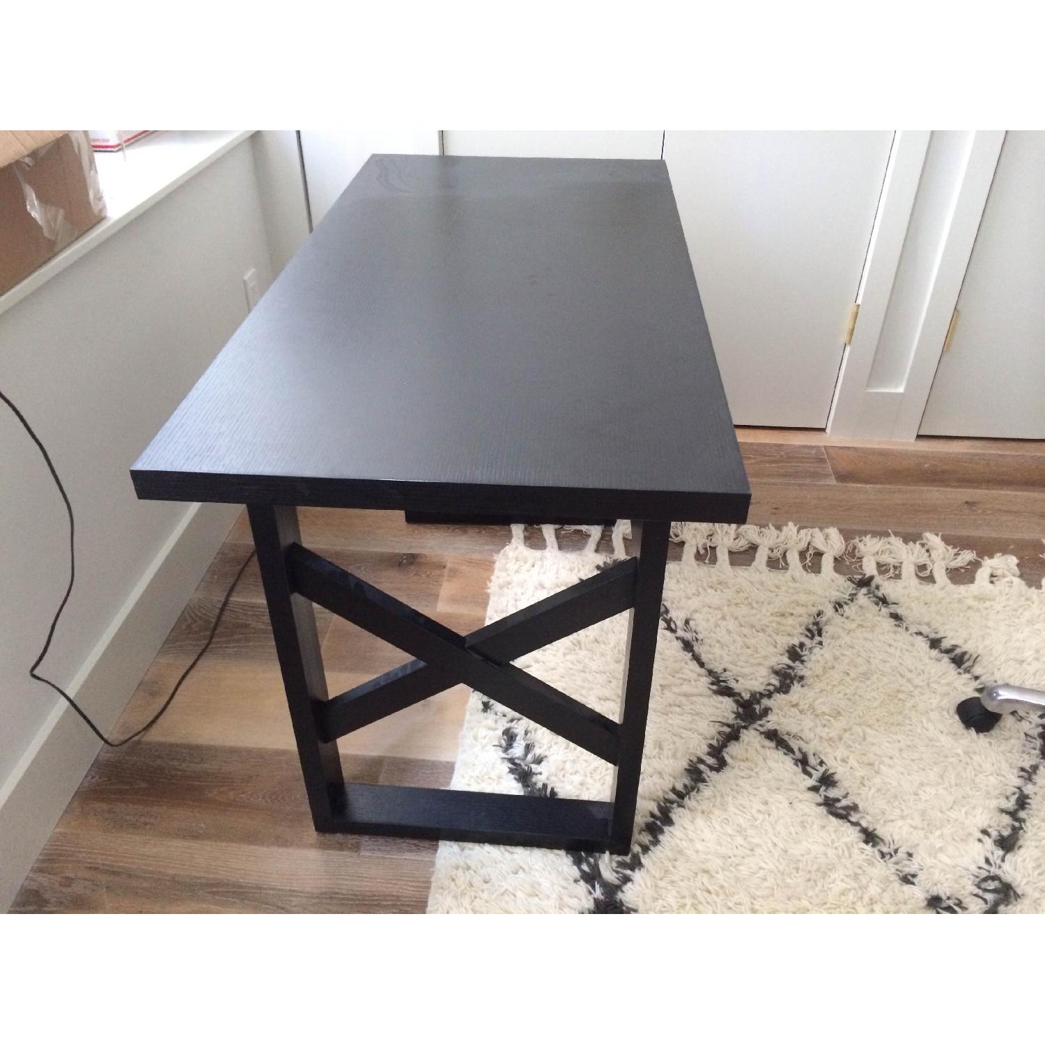 Black Writing Desk - image-2