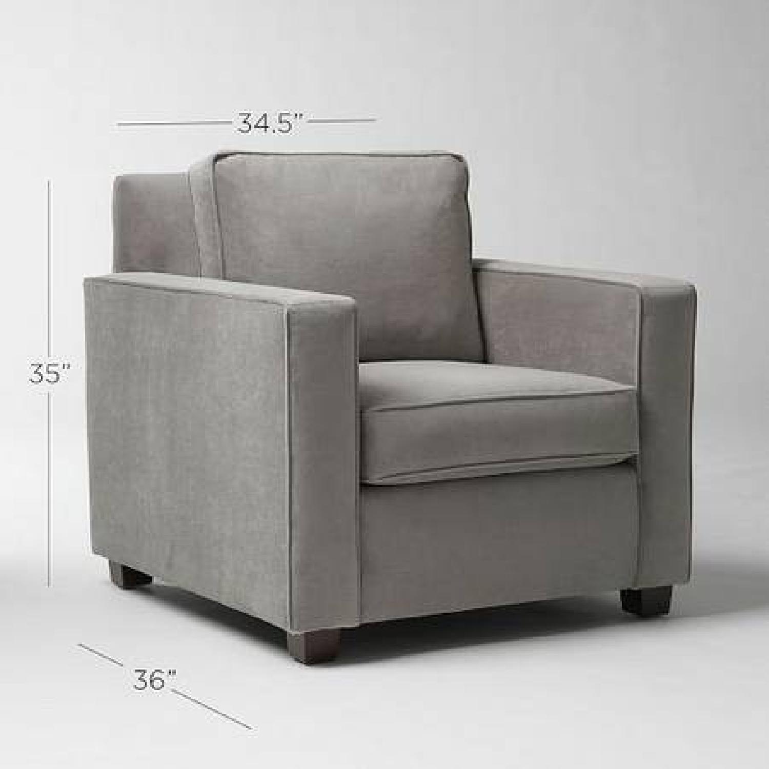 West Elm Henry Armchair - image-2