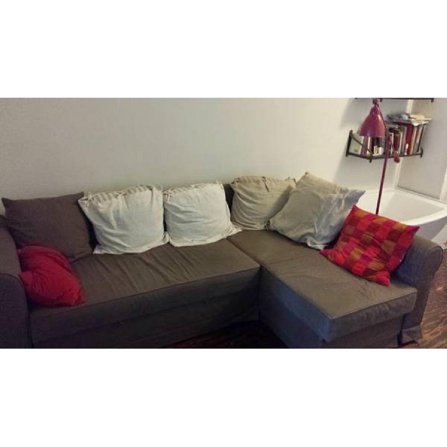 Ikea Corner Sofa/Bed - image-1