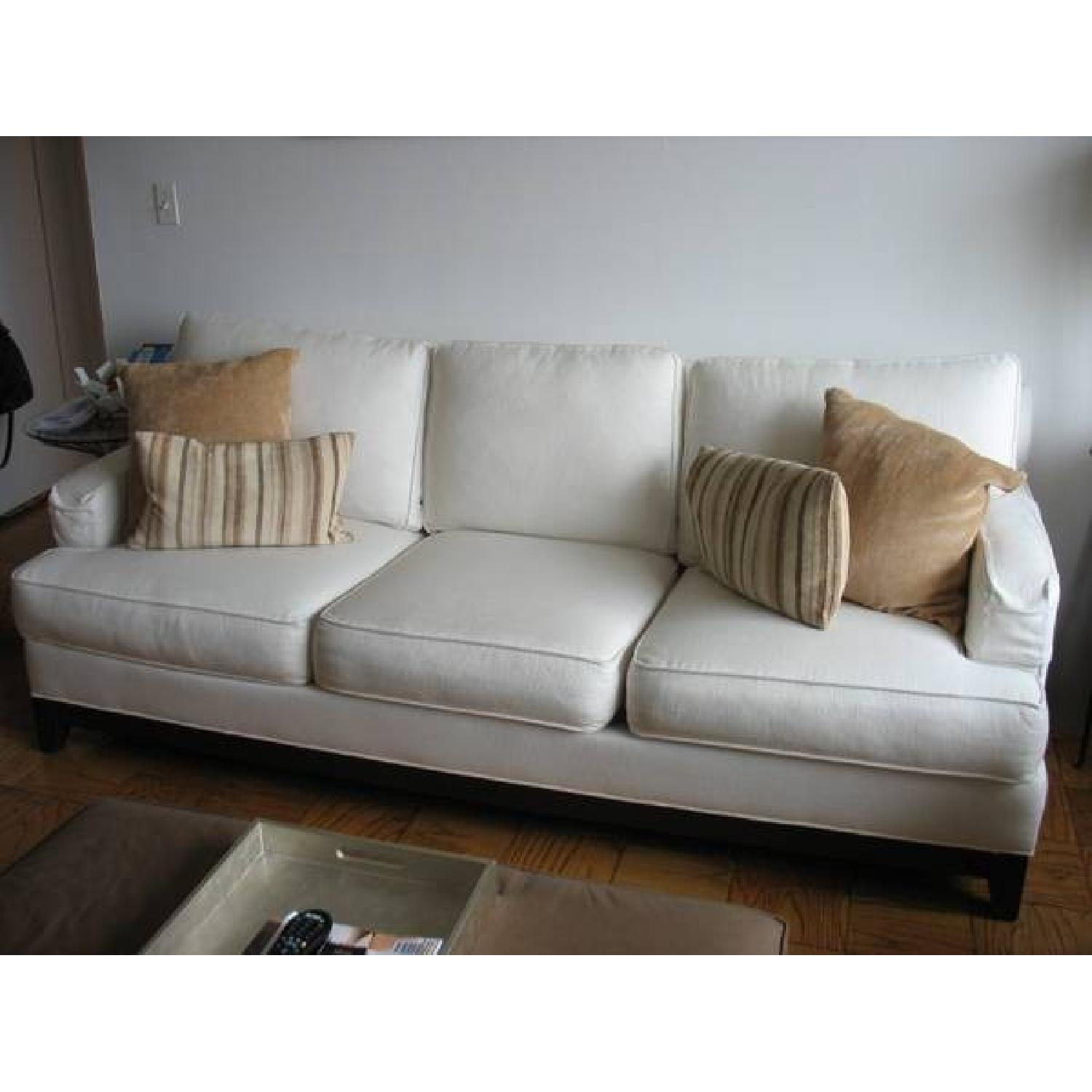 Ethan Allen Arcata Three-Cushion Sofa - image-2