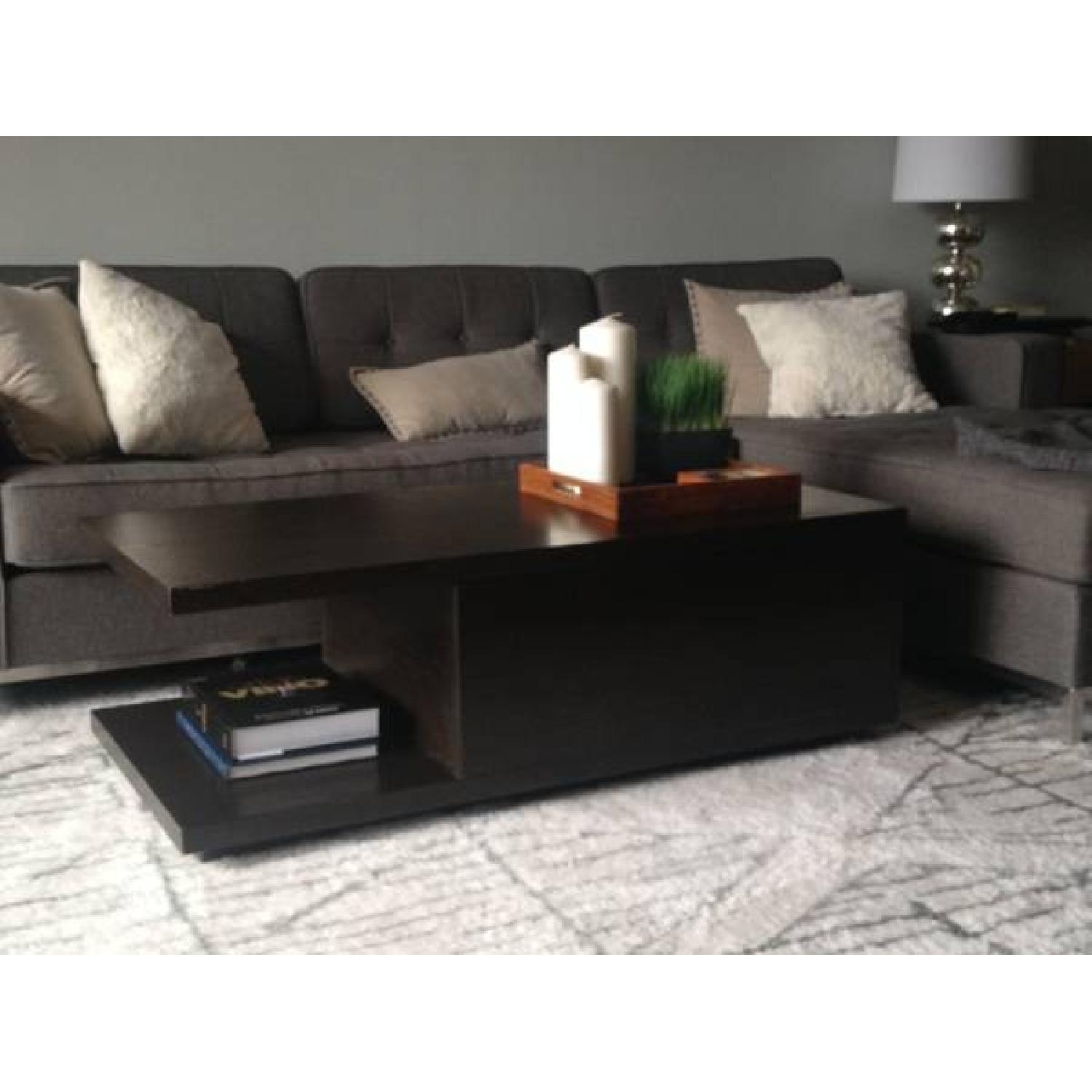 West Elm SlidingTop Coffee Table AptDeco