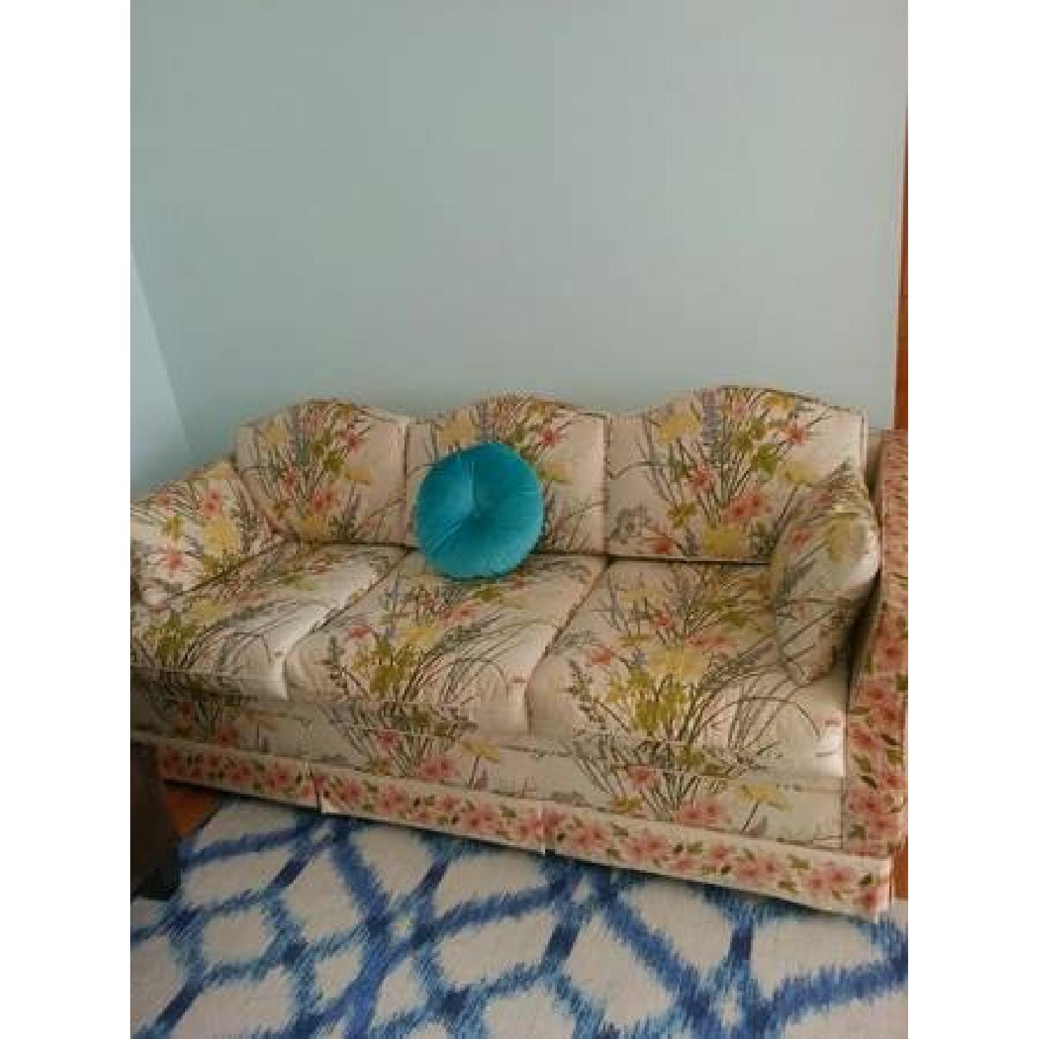 Castro Convertible Floral Vintage-Style Sofa Bed - image-1