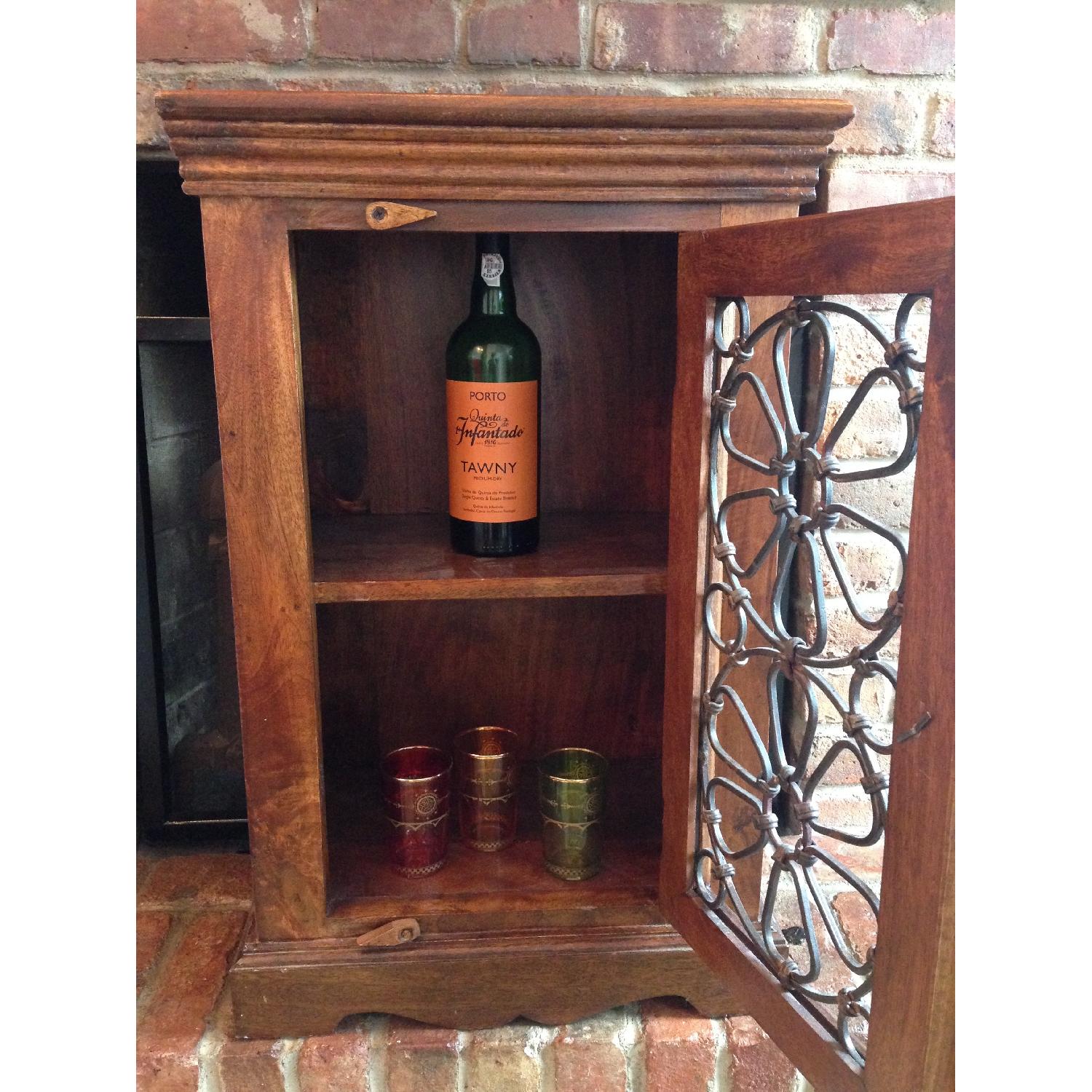 Mahogany Liquor Cabinet/End Table - image-6