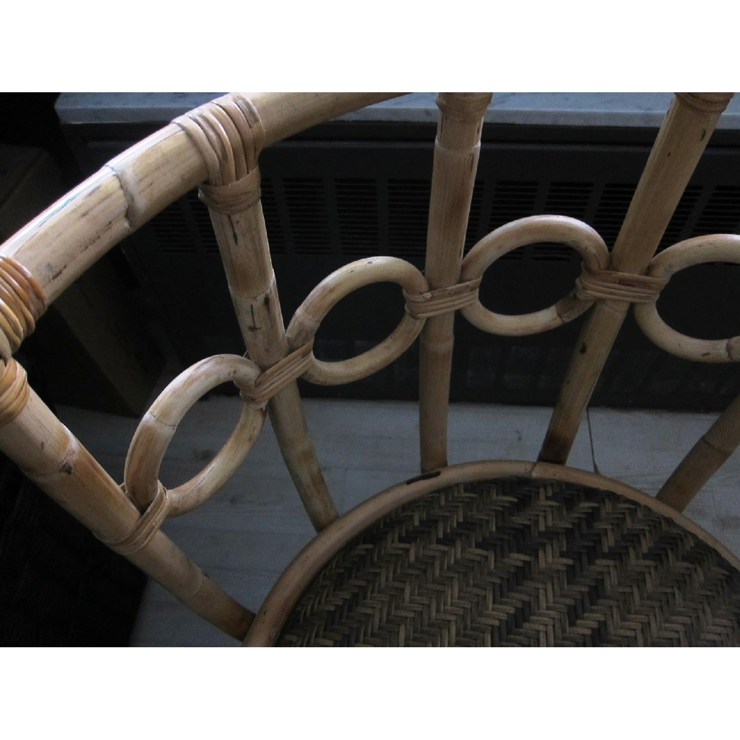 Ito Kish Asian Real Bamboo Side Chair - image-5