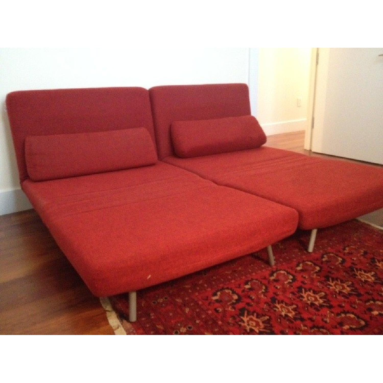 IDO Furniture Red Multi Purpose Sofa Bed - image-1