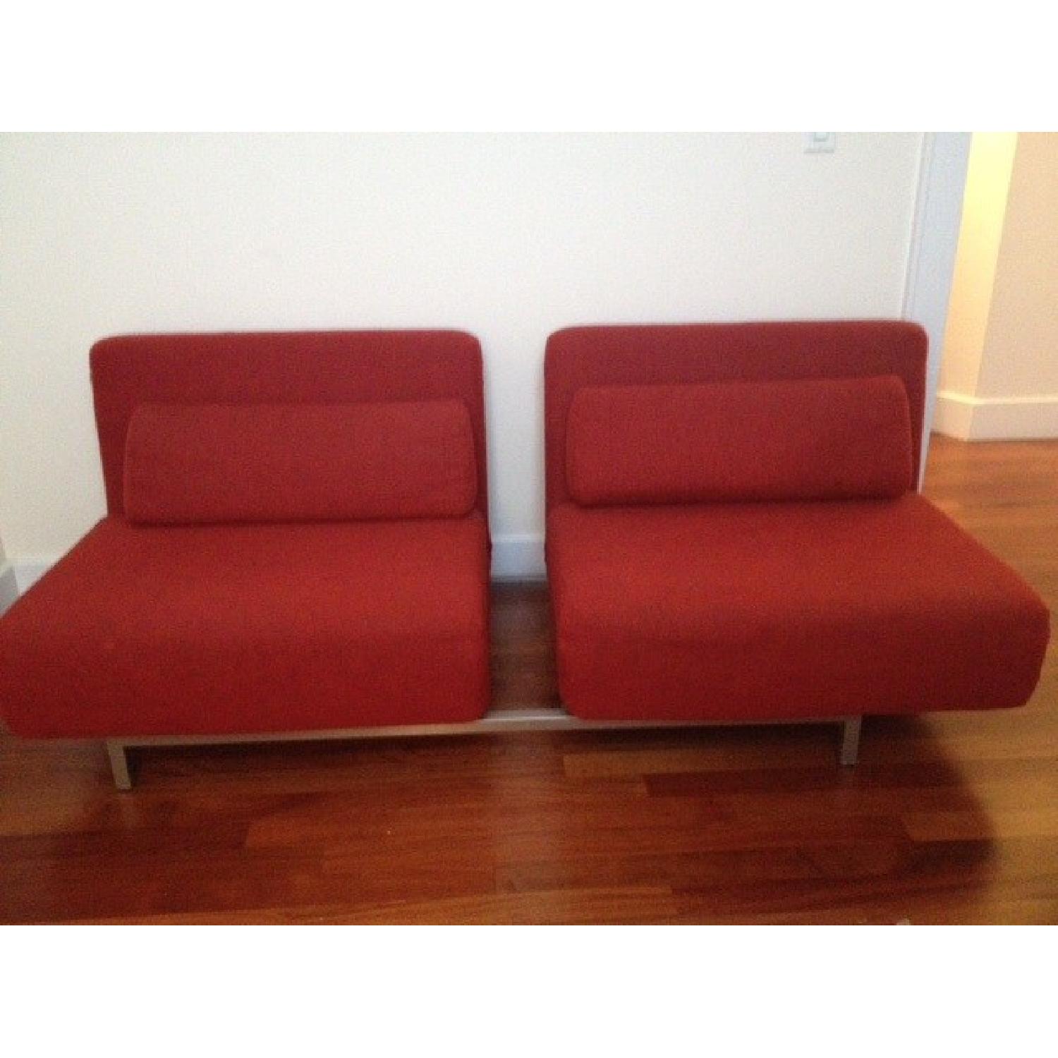 IDO Furniture Red Multi Purpose Sofa Bed - image-3