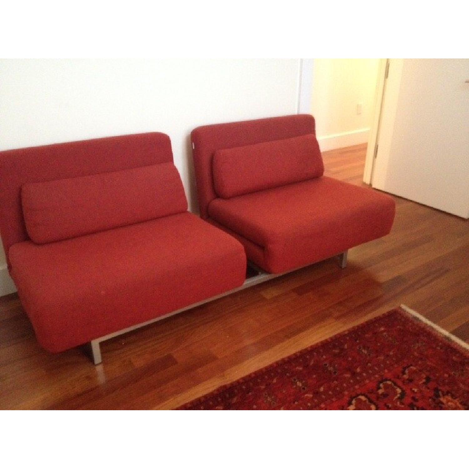 IDO Furniture Red Multi Purpose Sofa Bed - image-4