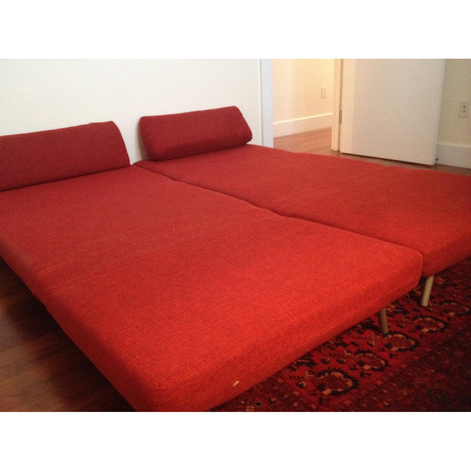 IDO Furniture Red Multi Purpose Sofa Bed - image-5