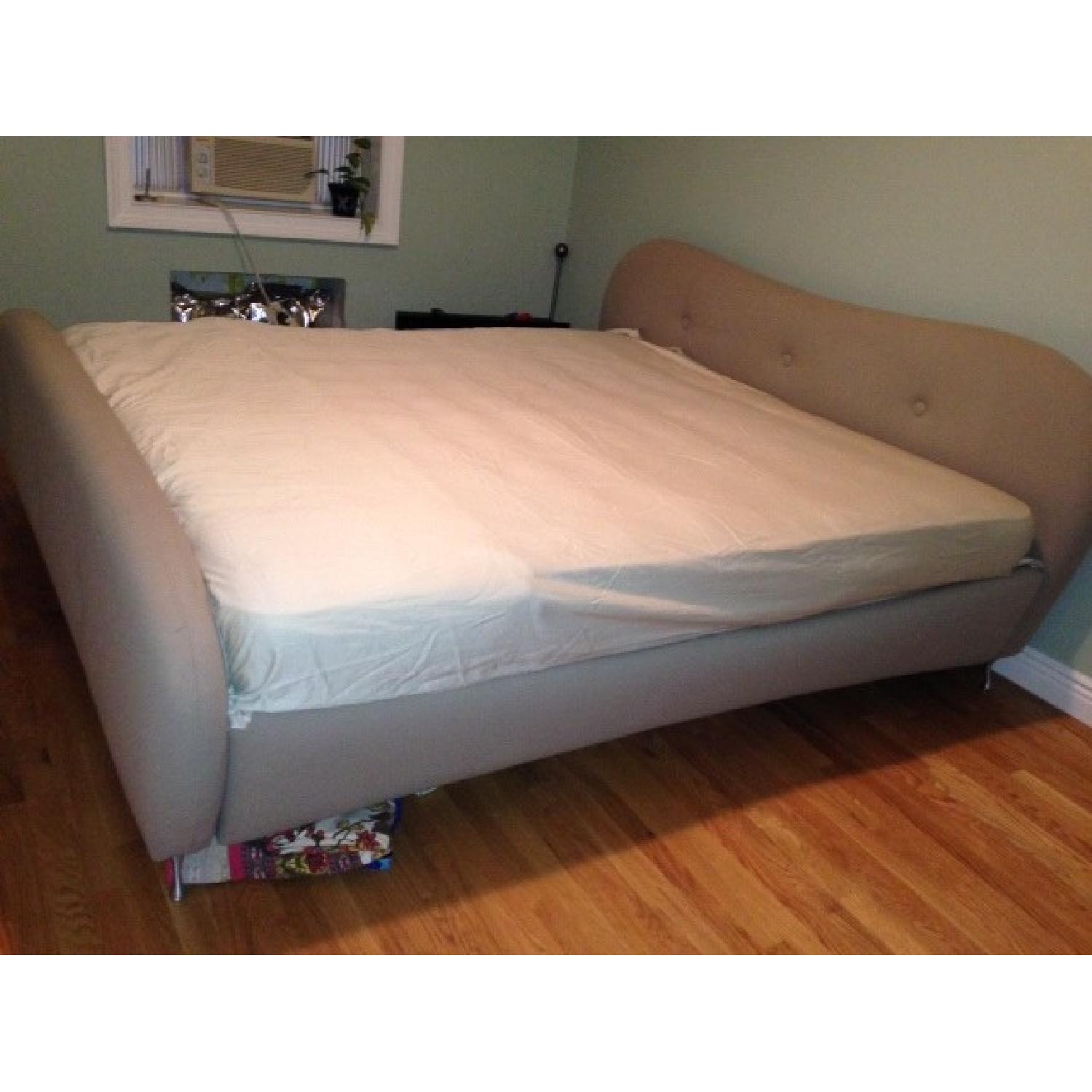 Bloomingdales King Sized Upholstered Bed - image-2