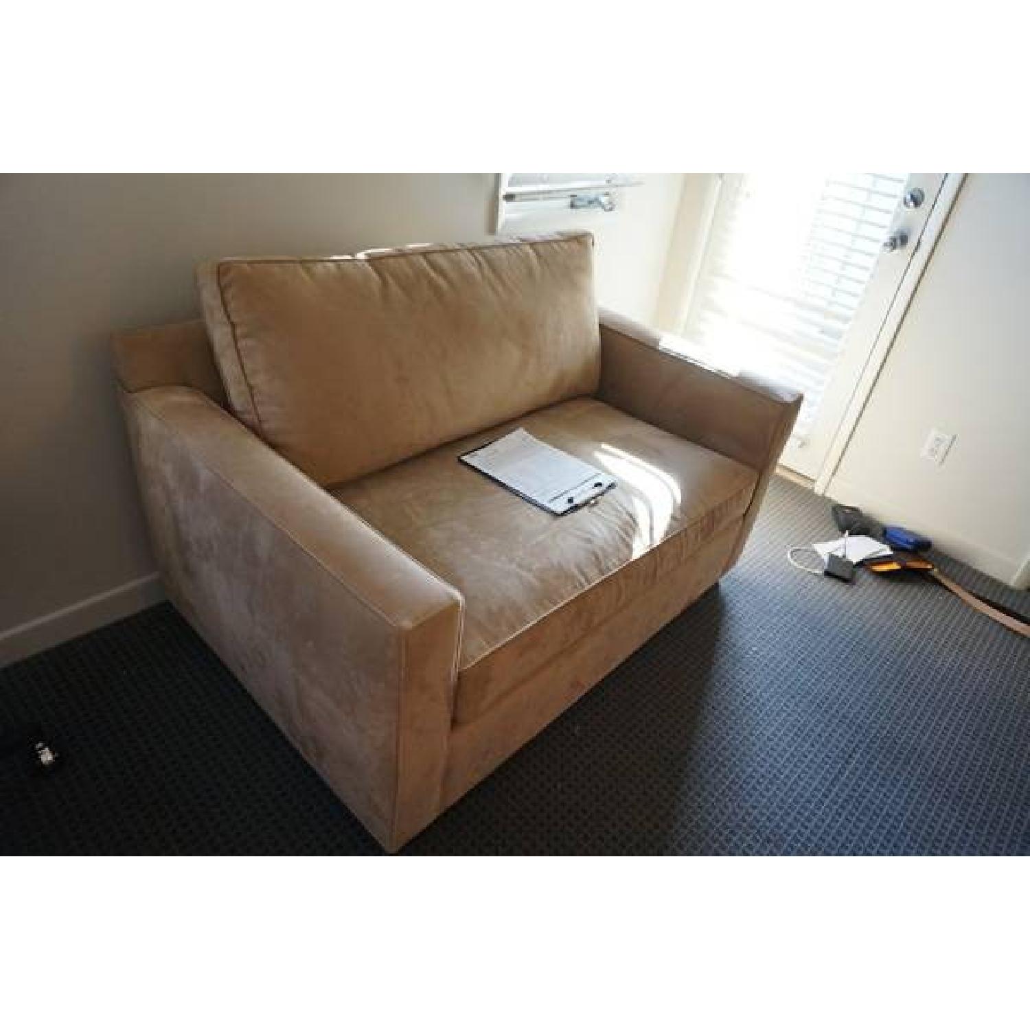 Crate & Barrel Troy Sleep Sofa - image-1