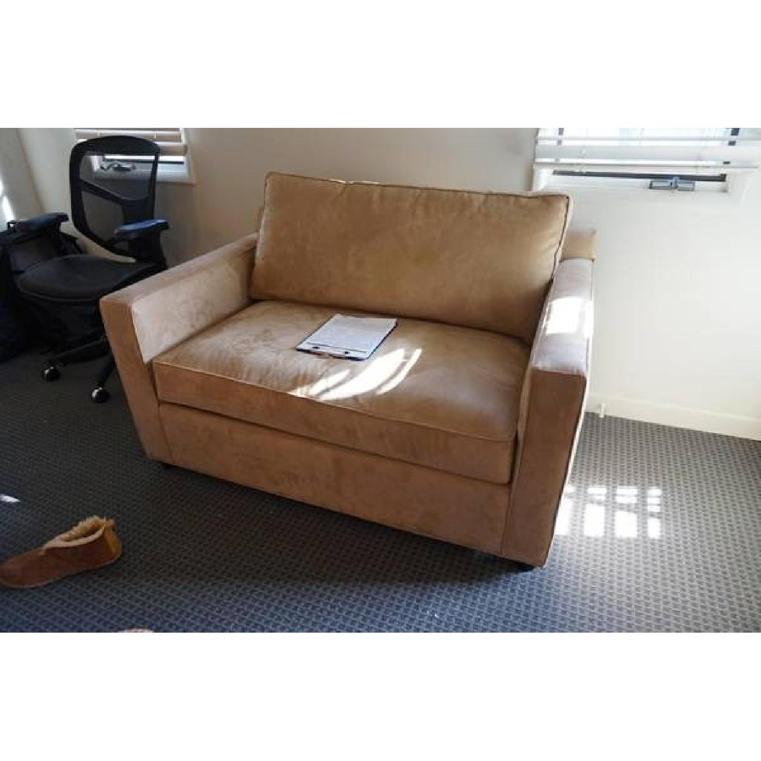 Crate & Barrel Troy Sleep Sofa - image-2