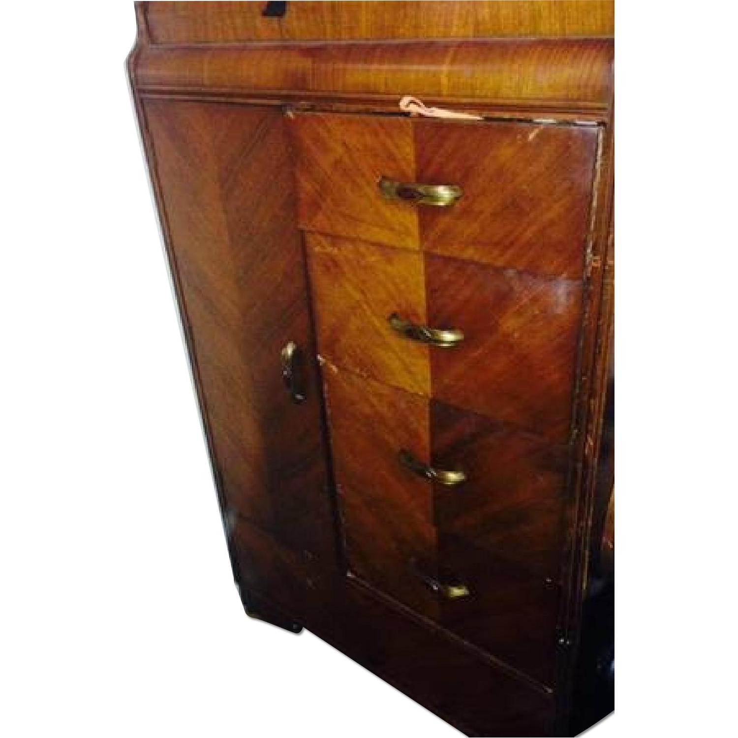 Art Deco Waterfall Wardrobe AptDeco