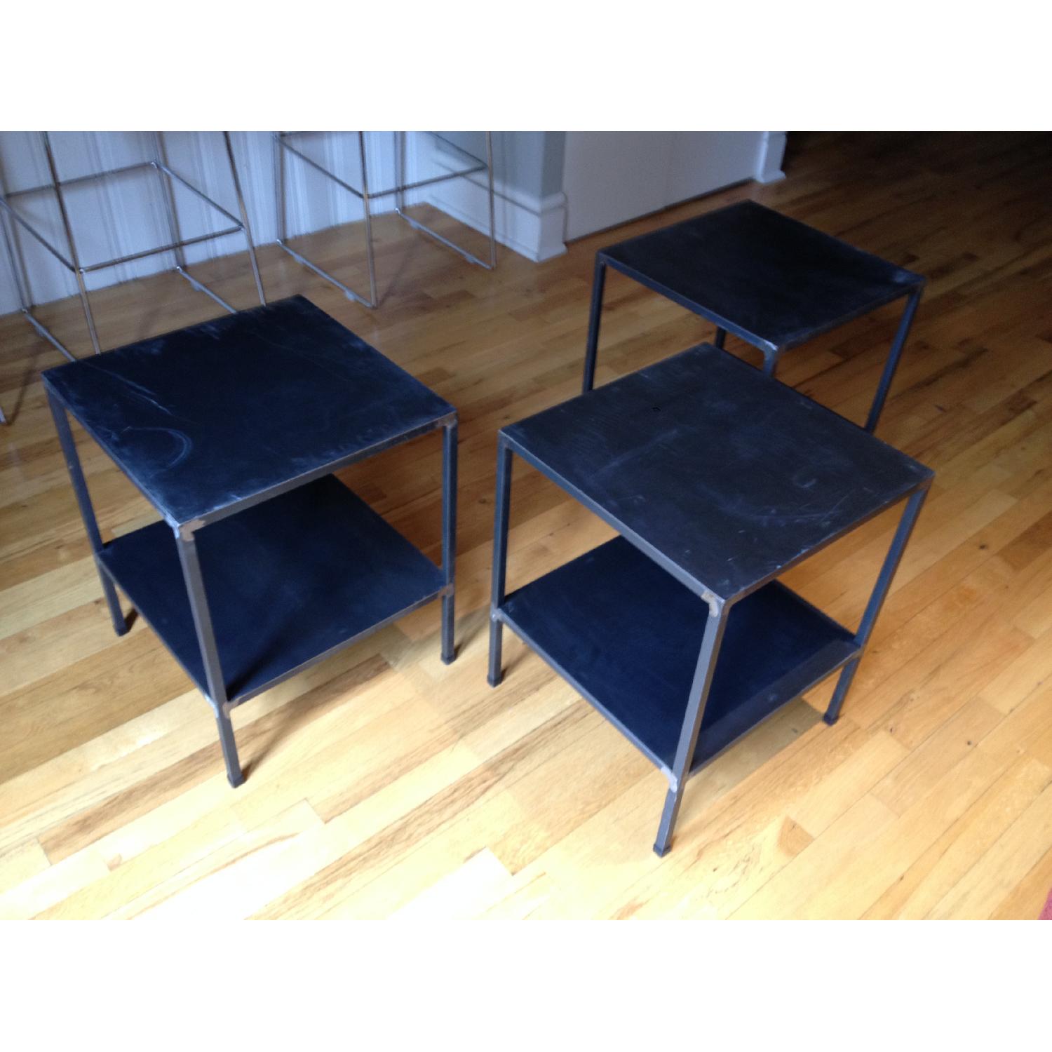 Industrial Steel End Tables - image-1