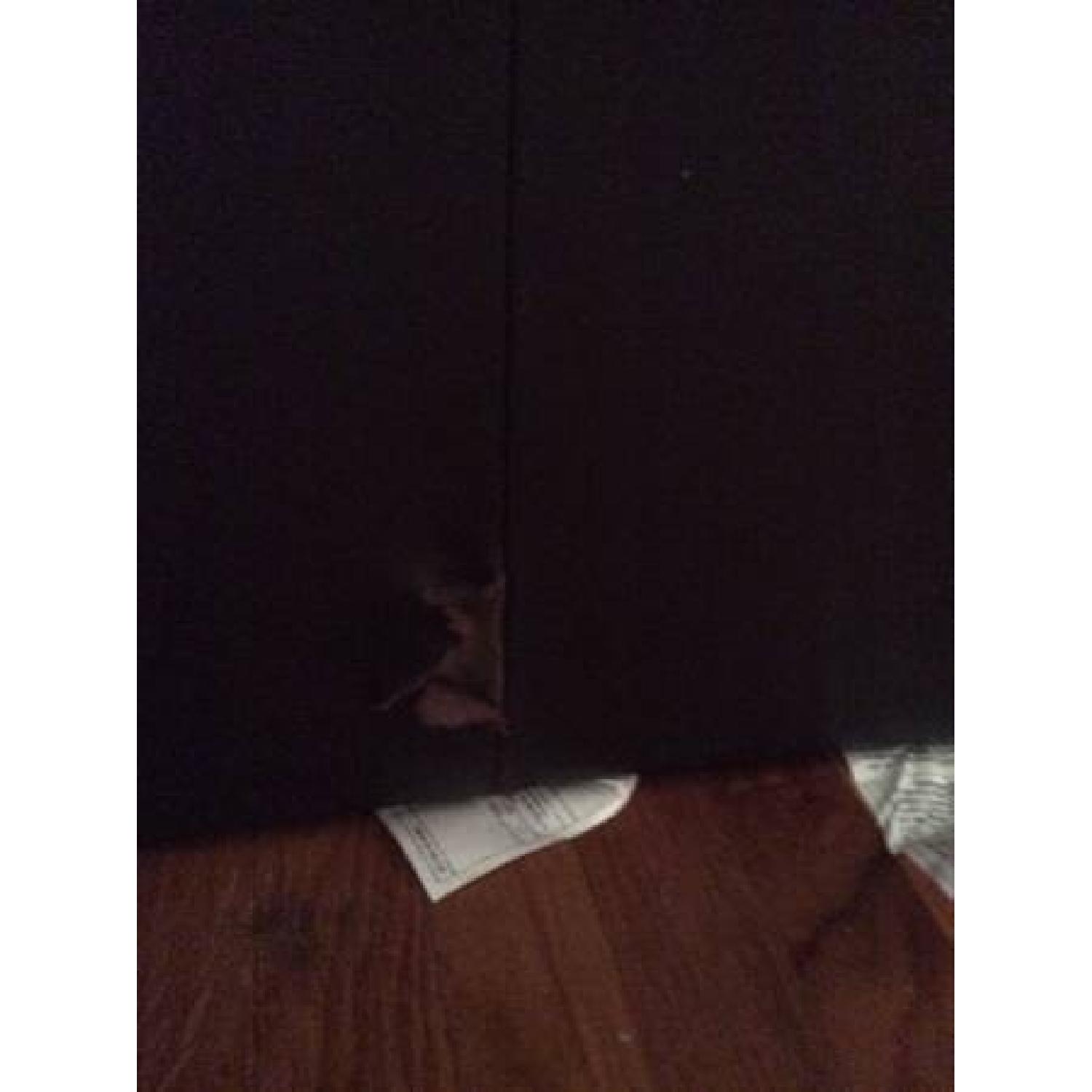 Ikea Leather Couch - image-1