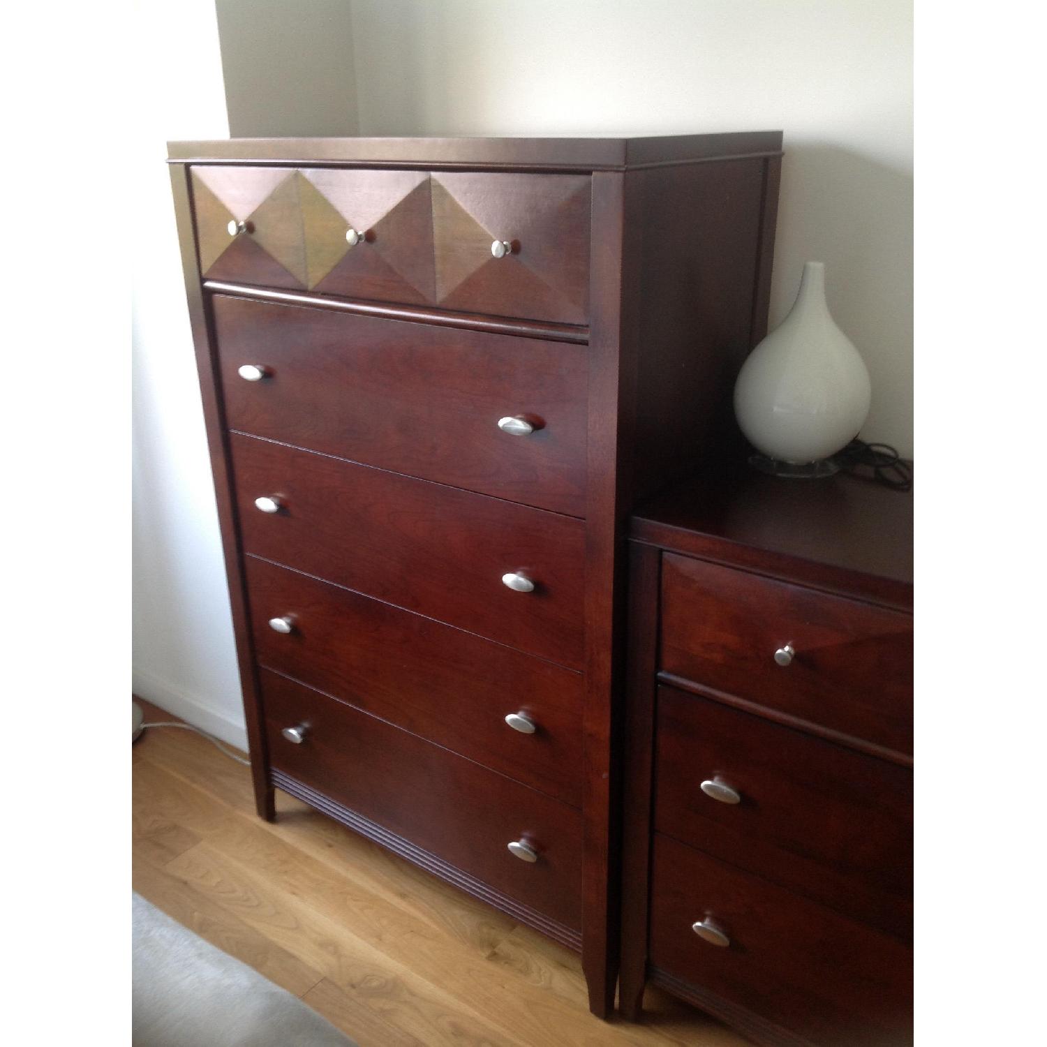 Raymour and Flanigan 5 Drawer Bedroom Dresser - image-1