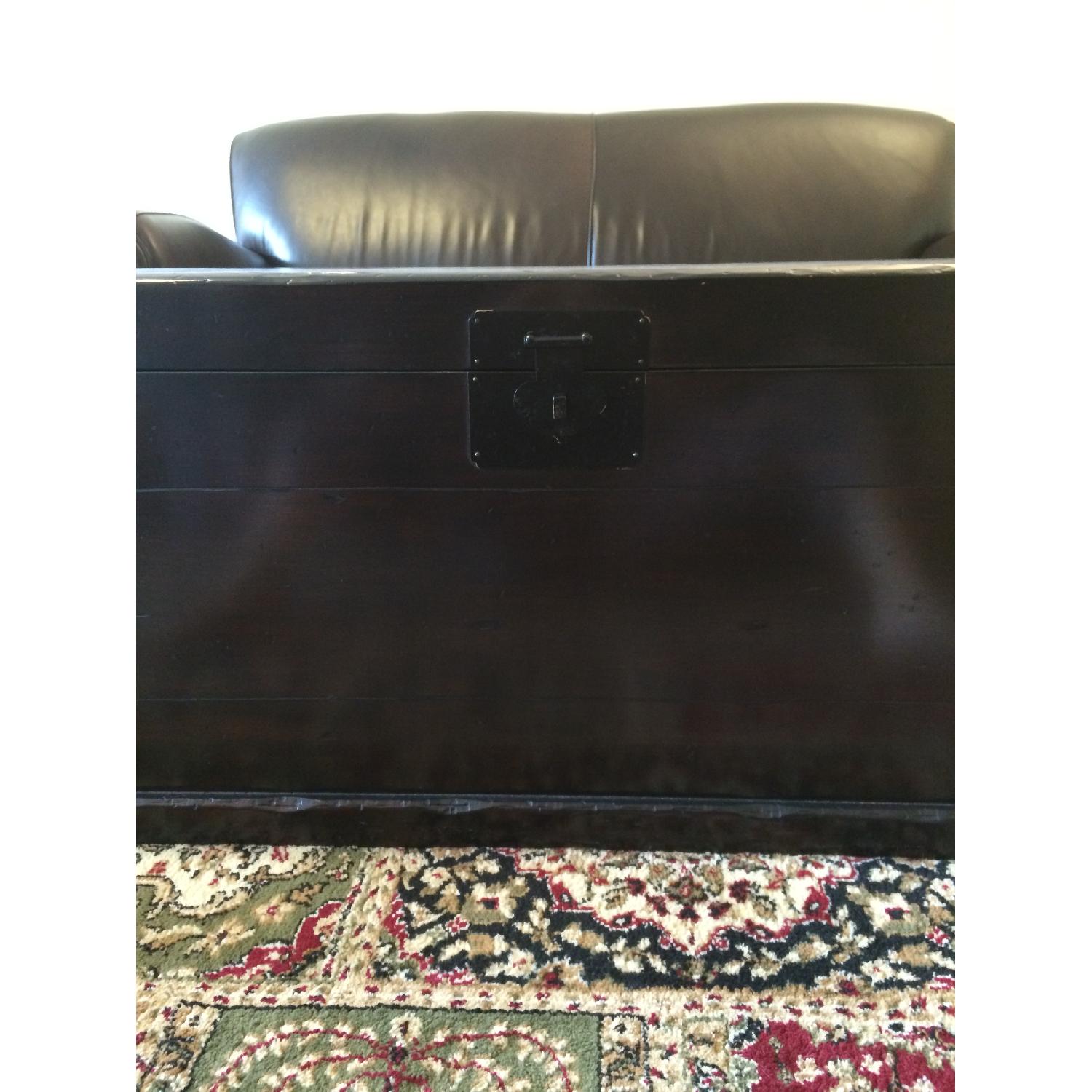 Pottery Barn Zen Brown Emmett Coffee Table/Trunk - Best Offer - image-11