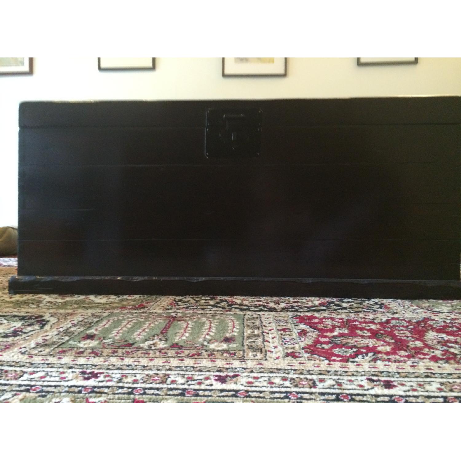 Pottery Barn Zen Brown Emmett Coffee Table/Trunk Best Offer AptDeco