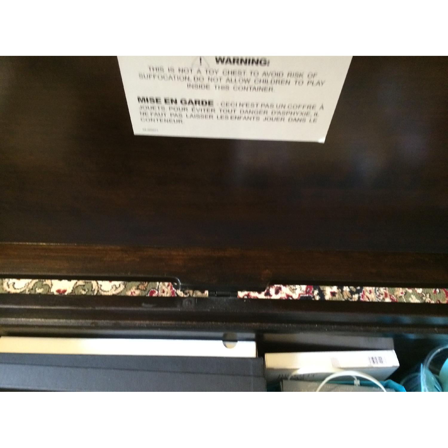 Pottery Barn Zen Brown Emmett Coffee Table/Trunk Best Offer AptDeco