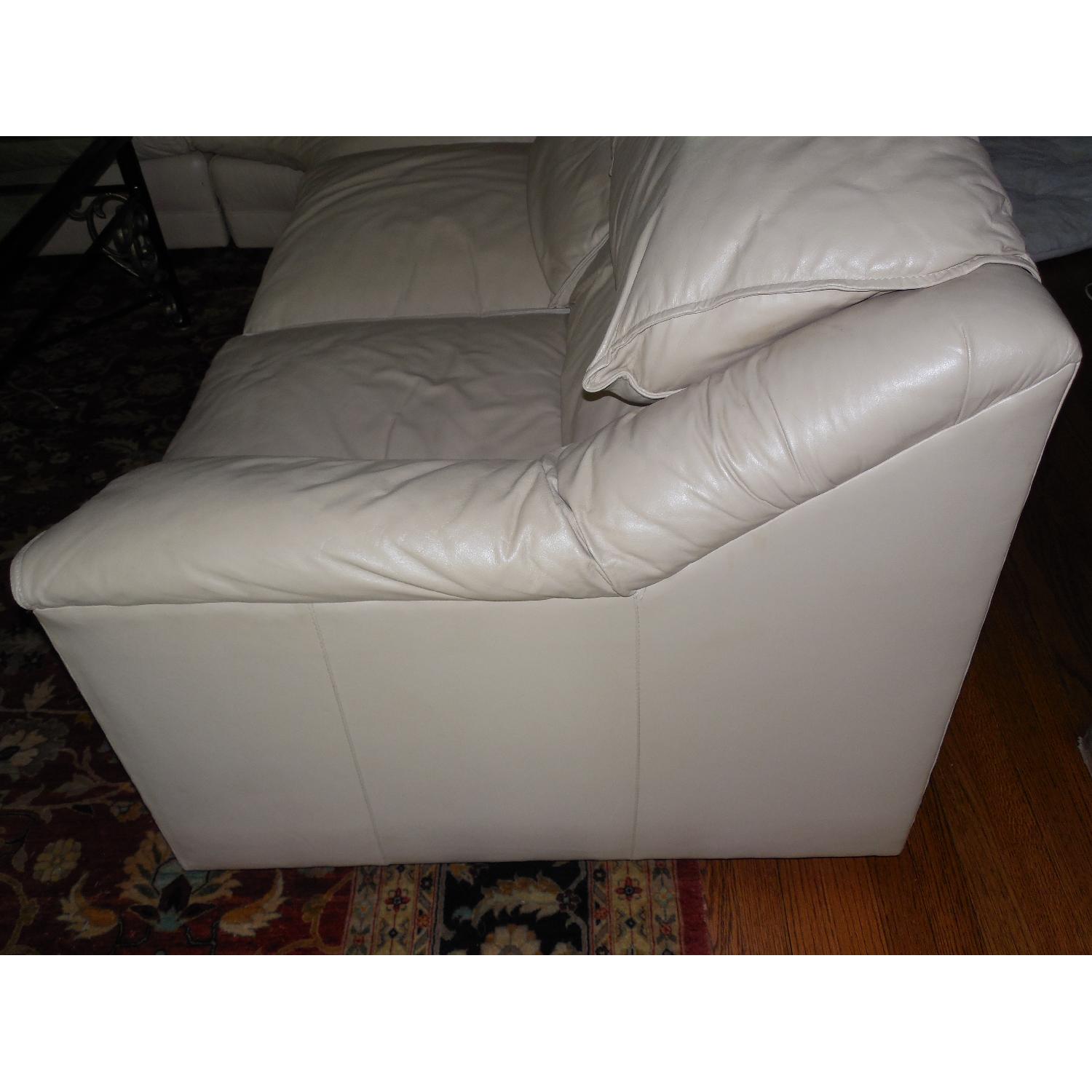 Hancock & Moore Leather Sectional Sofa - image-3