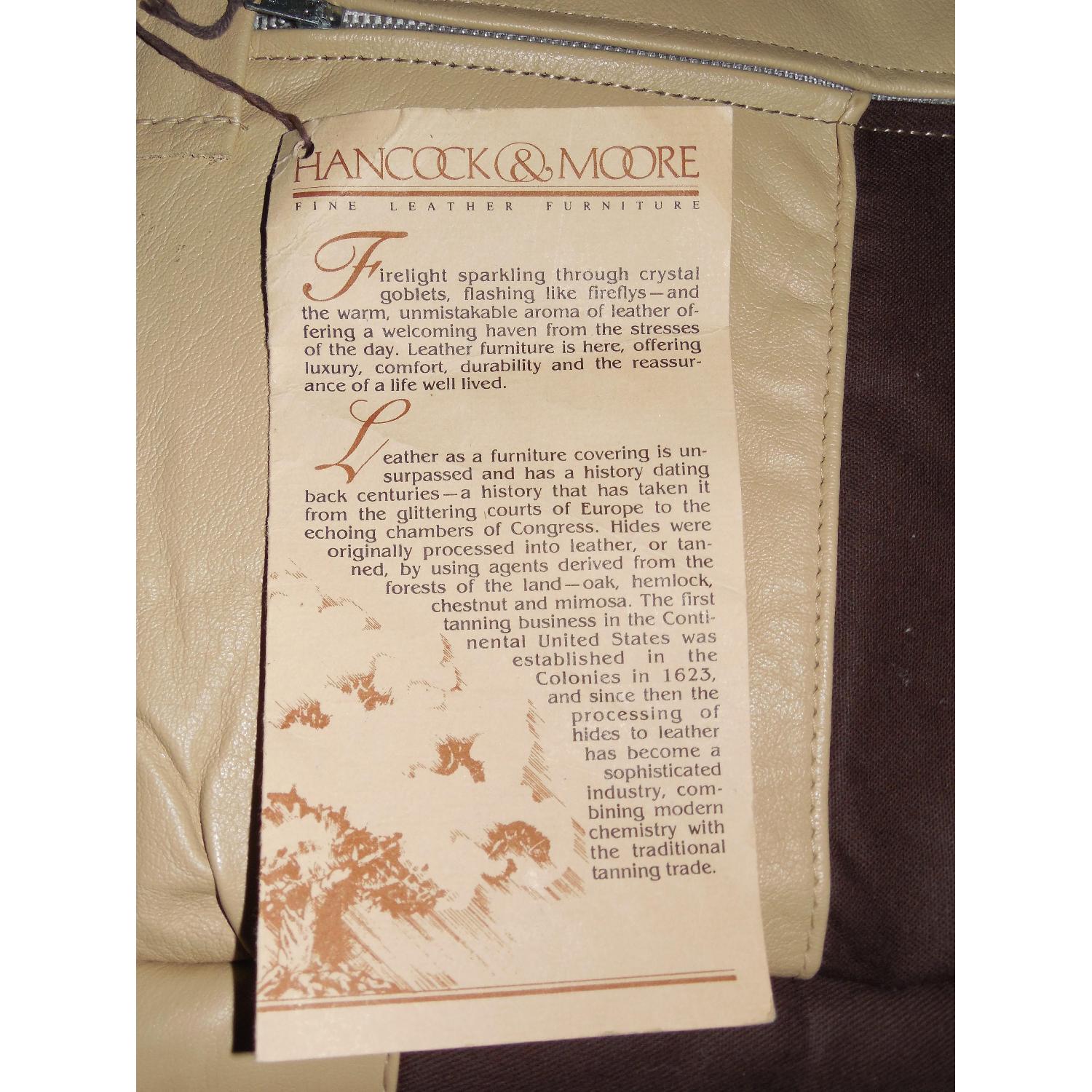 Hancock & Moore Leather Sectional Sofa - image-5