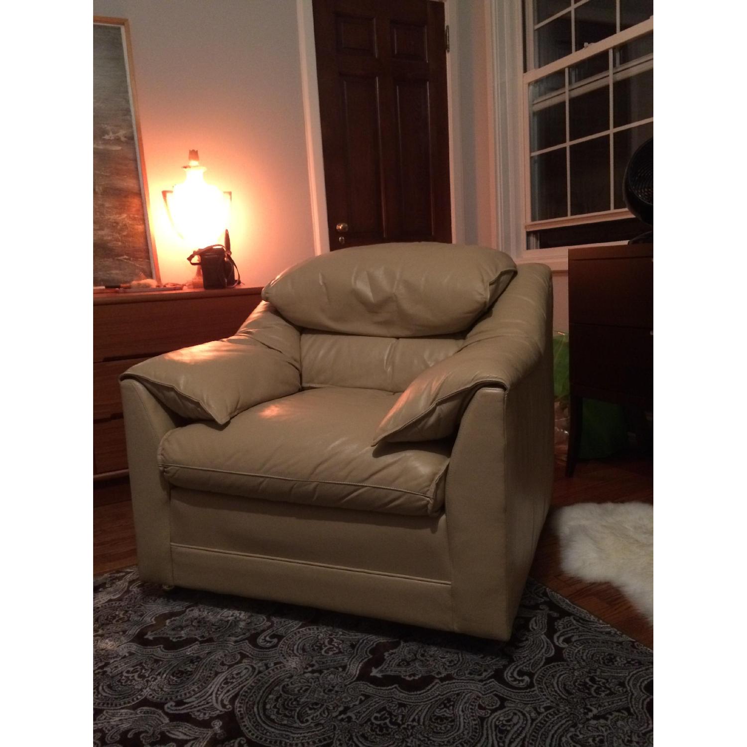 Hancock & Moore Leather Sectional Sofa - image-8