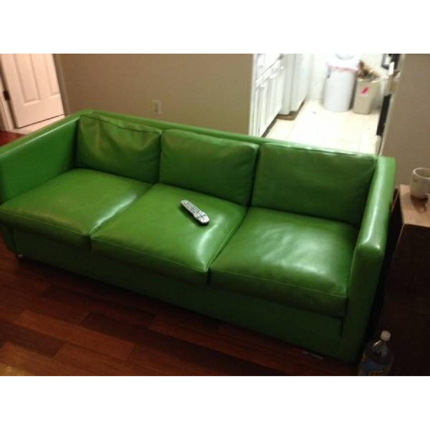 Retro Green Couch - image-1