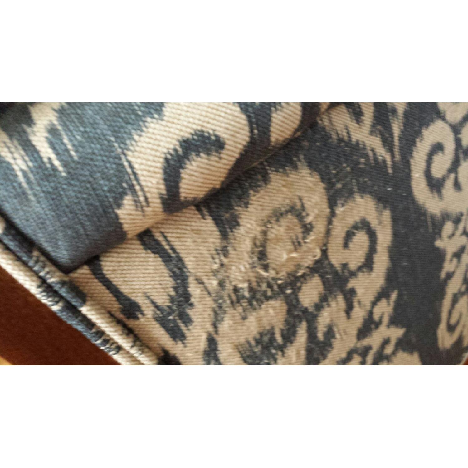 Ethan Allen Grayson Chair and Ottoman - image-1