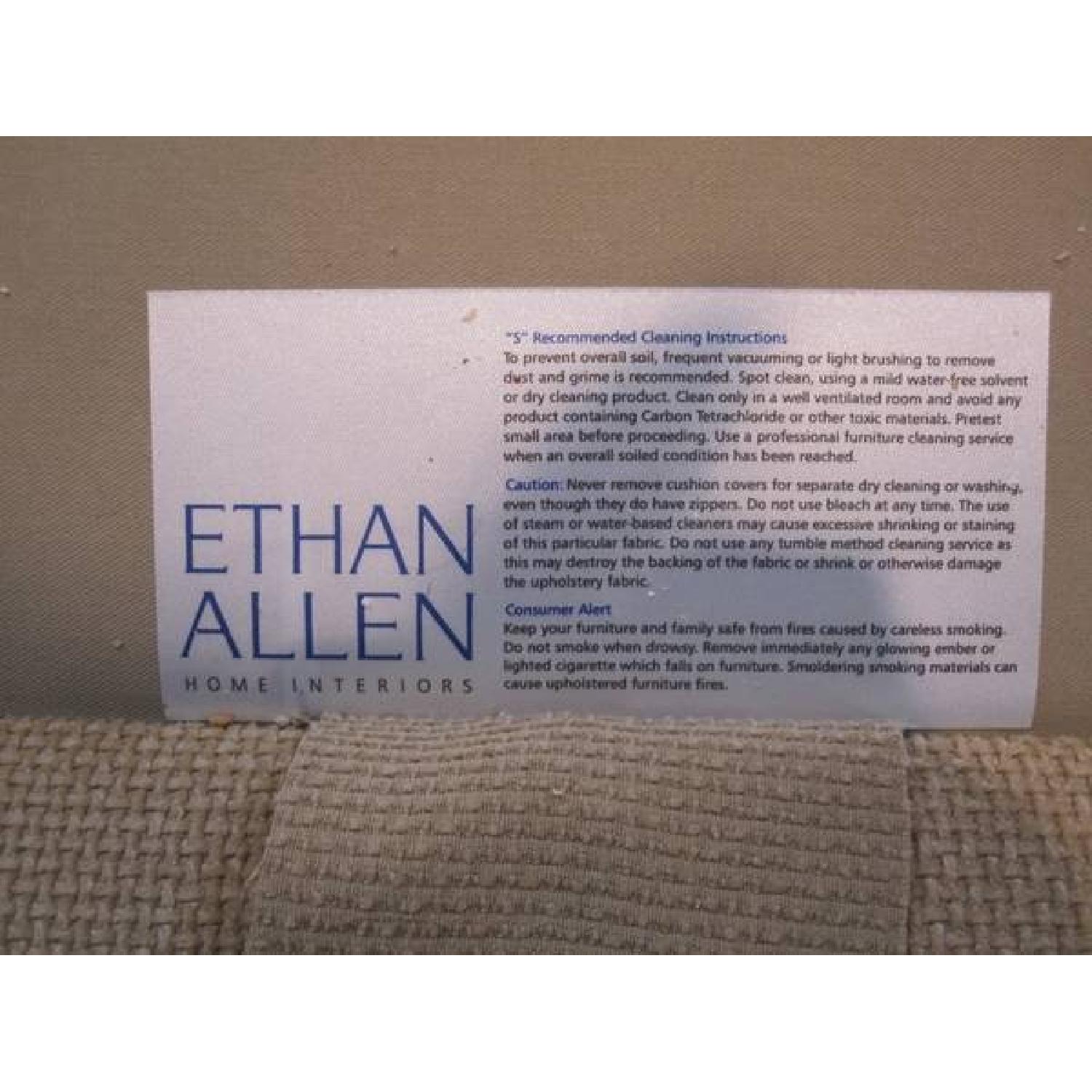 Ethan Allen Two - Cushion Couch - image-4