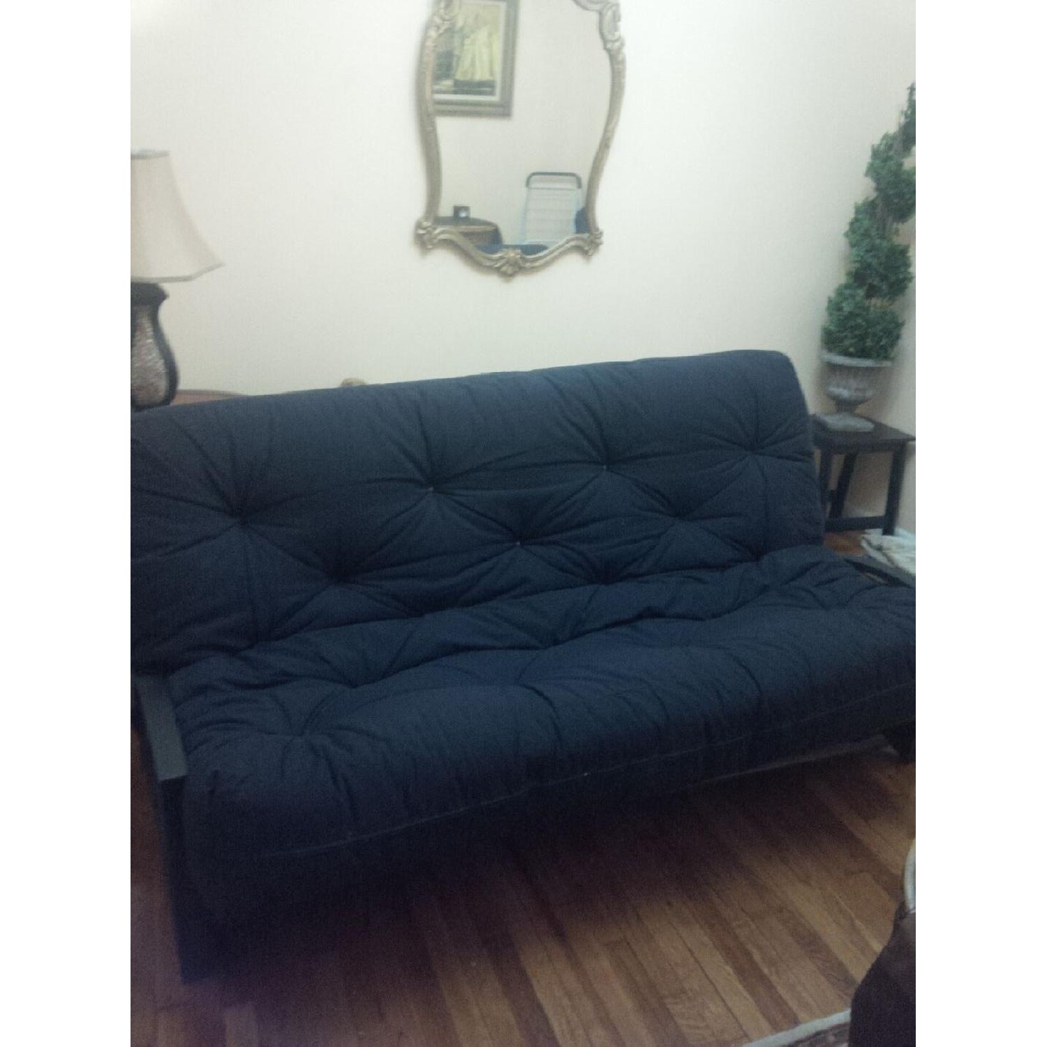 Futon with Extra Thick Mattress - image-1