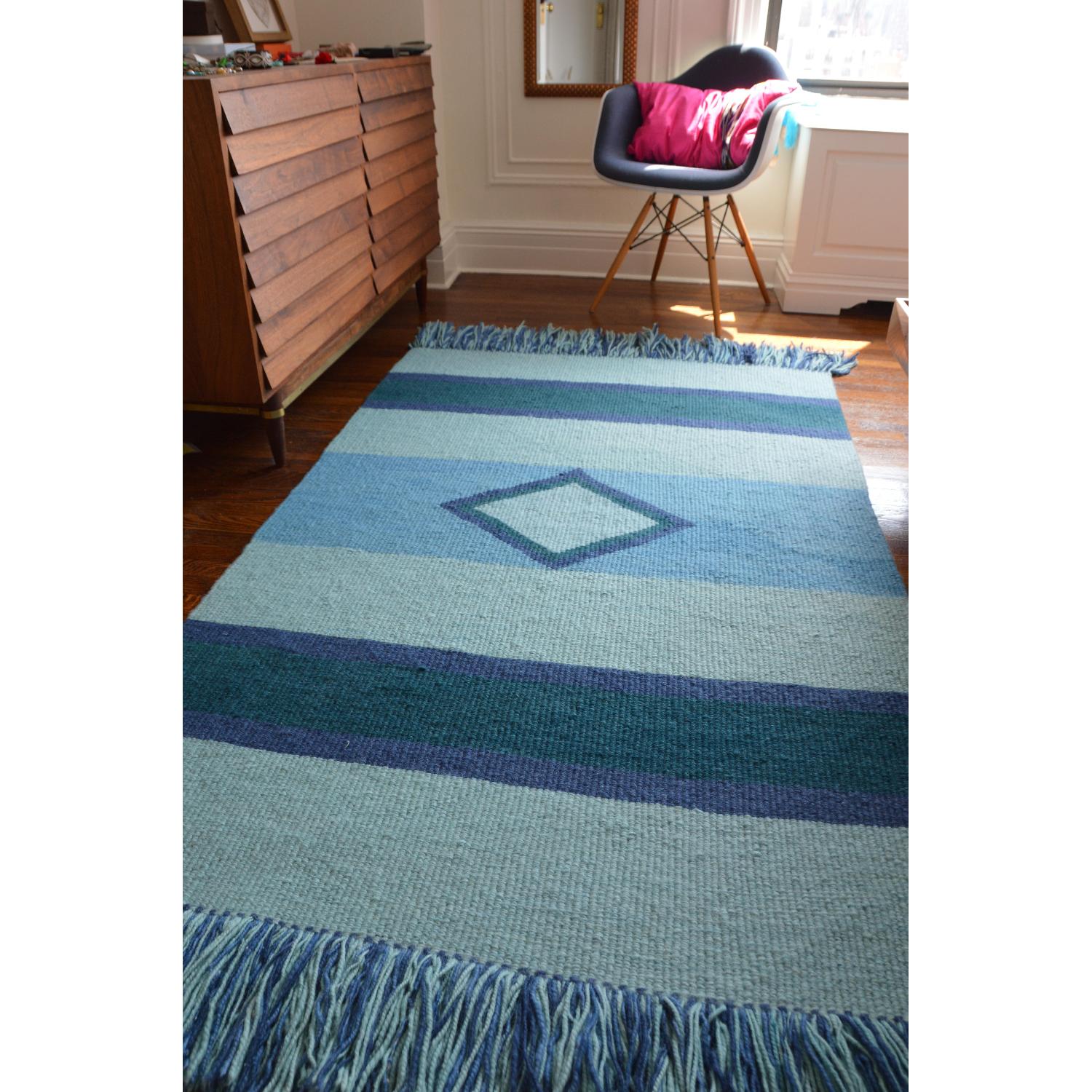 Bani Hamida Jordan Hand Woven Wool Rug - image-5