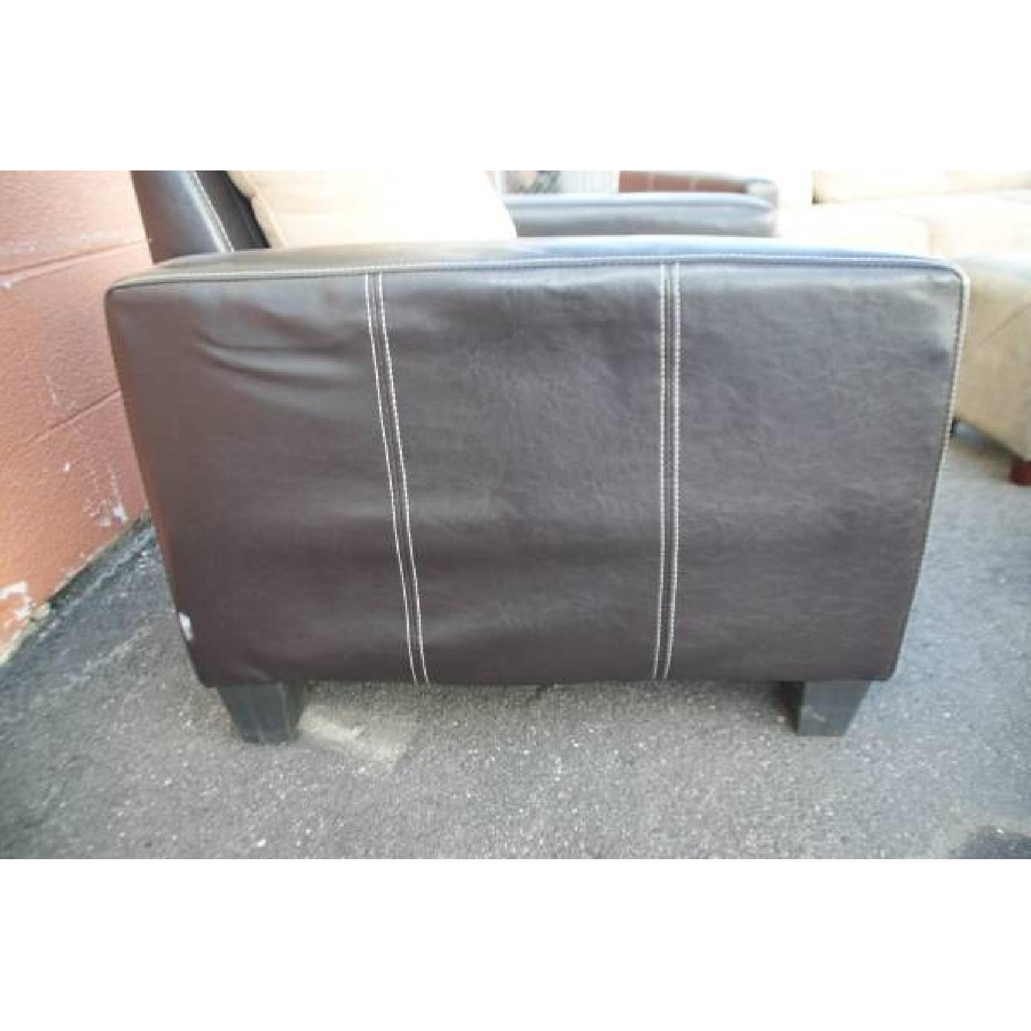 Suede Leather Sofa Set - image-5