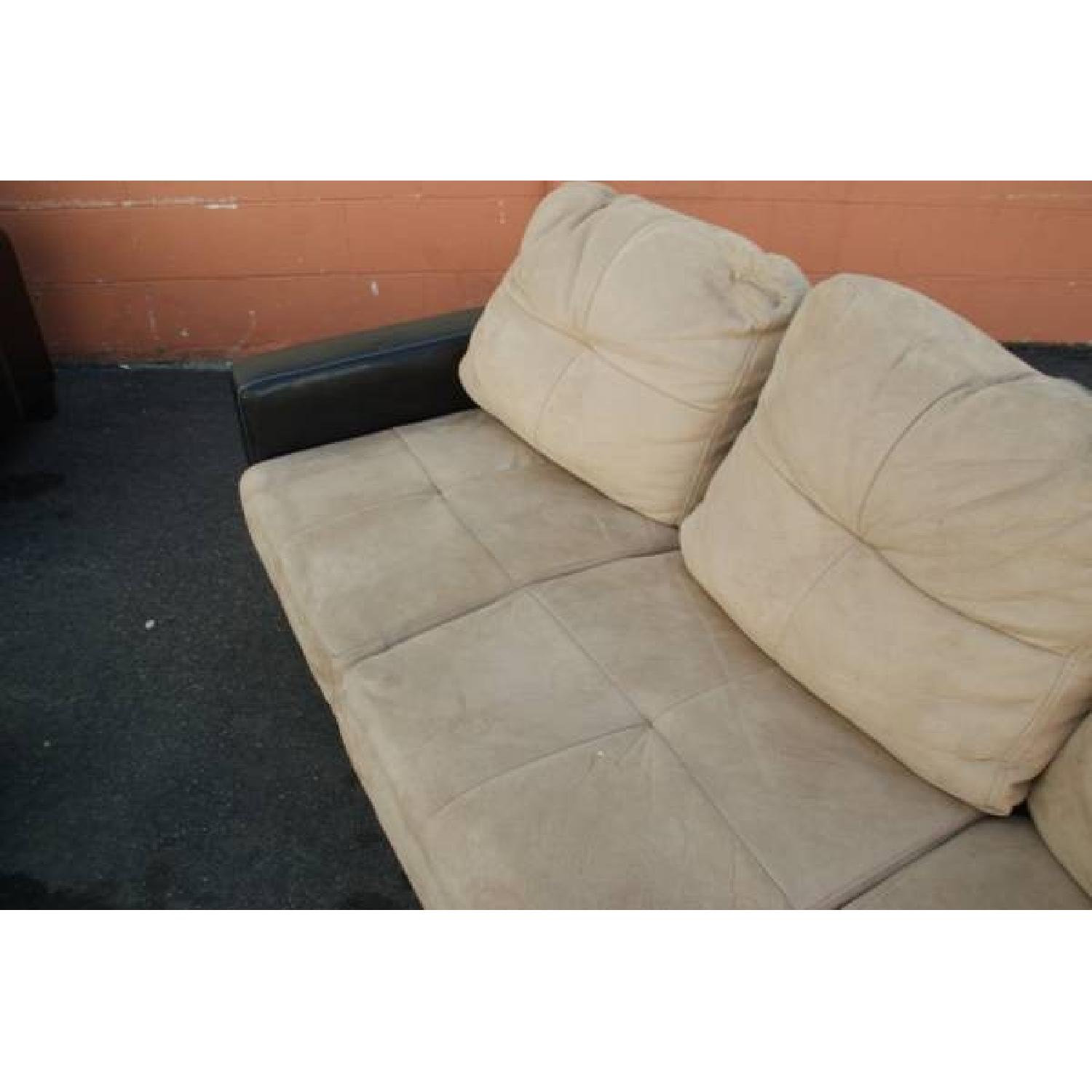 Suede Leather Sofa Set - image-6