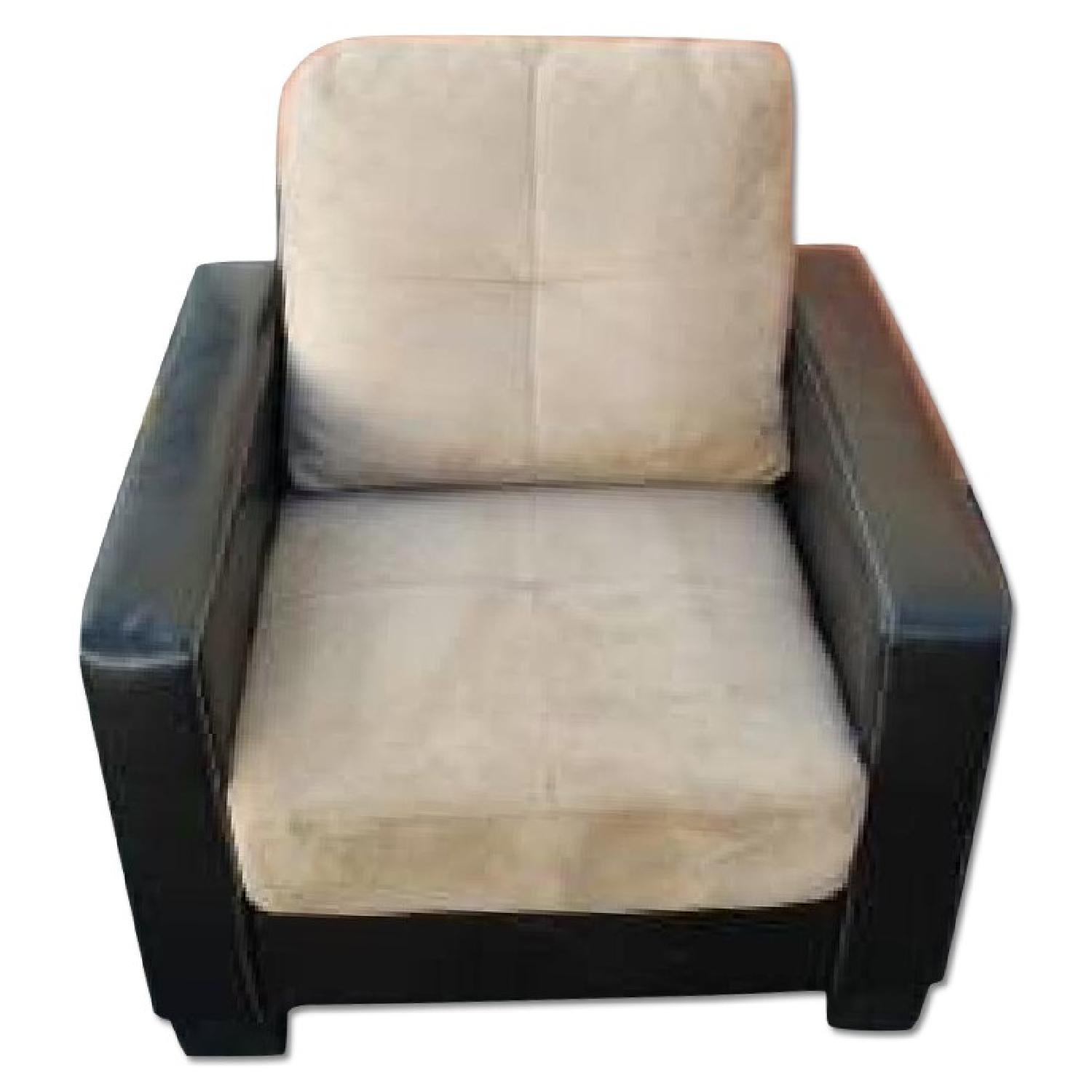 Suede Leather Sofa Set - image-11