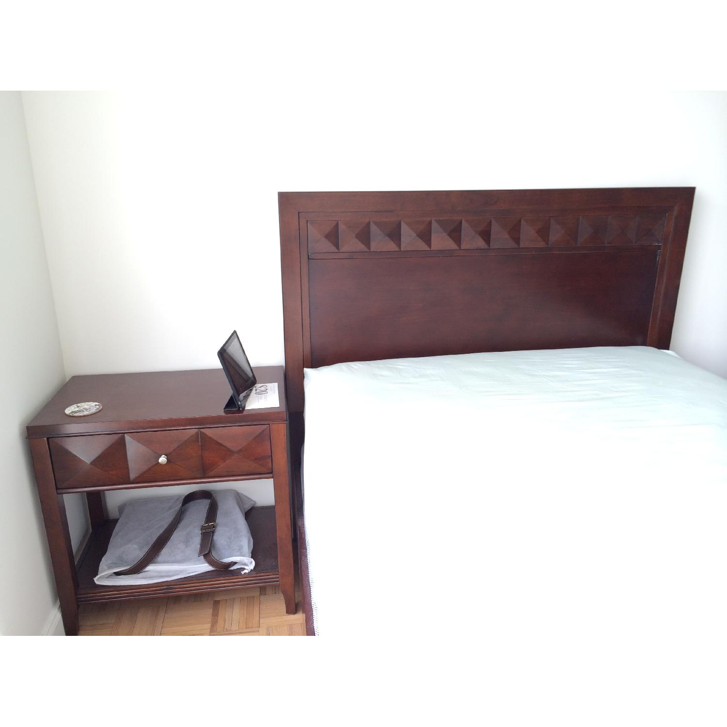 Raymour & Flanigan Full Size Bed (includes box spring) - image-3