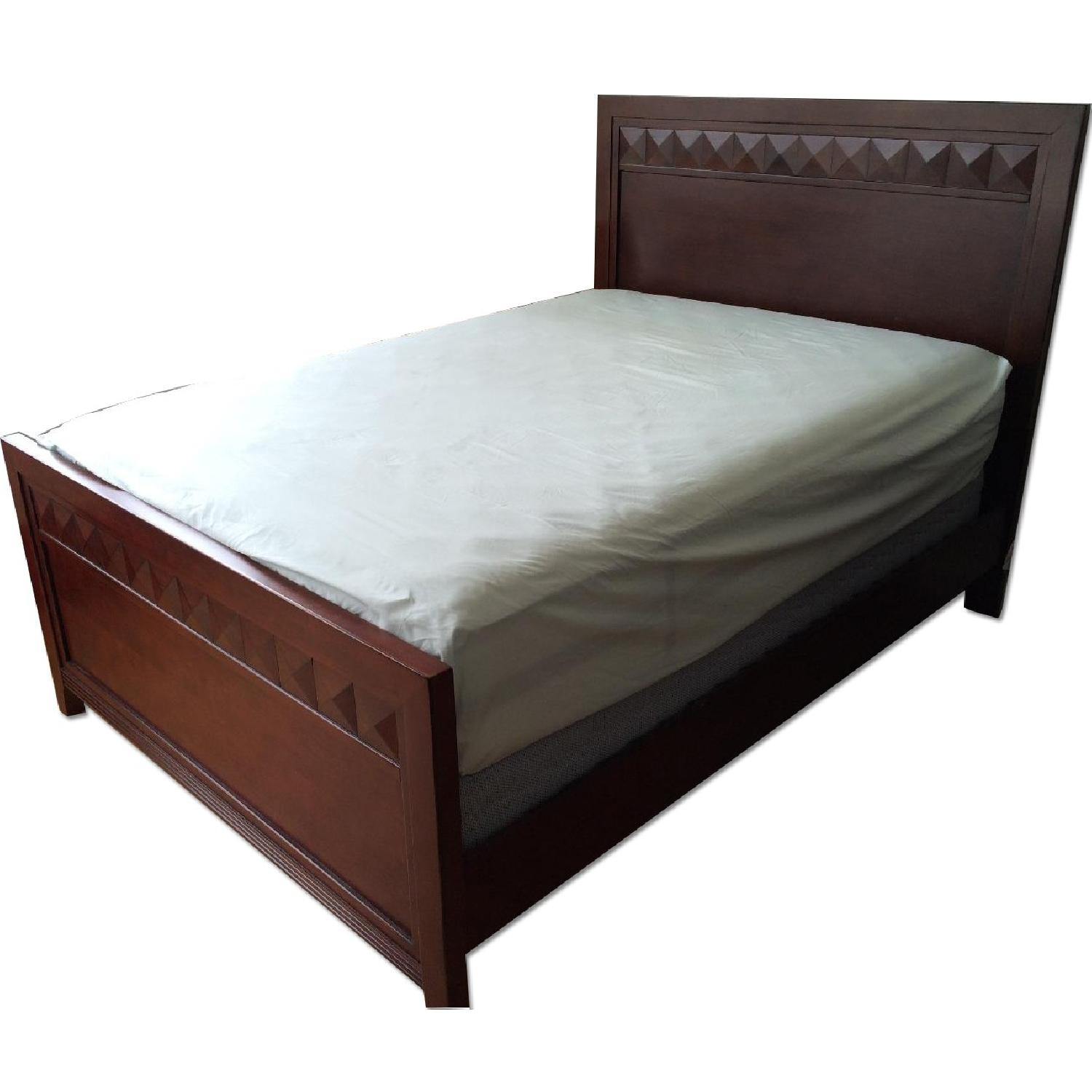 Raymour & Flanigan Full Size Bed (includes box spring) - image-0