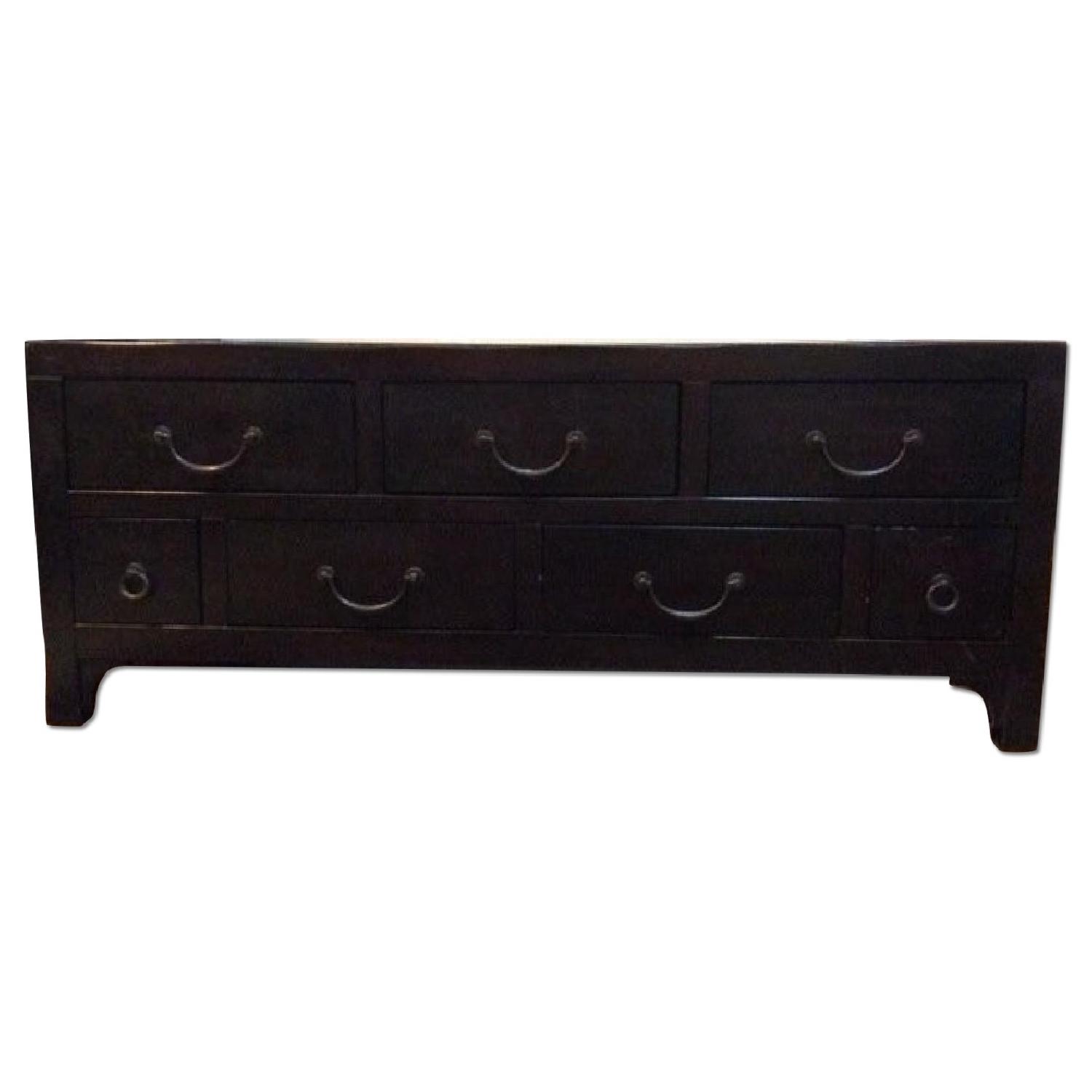 Pottery Barn Coffee Table w/ Drawers - image-0