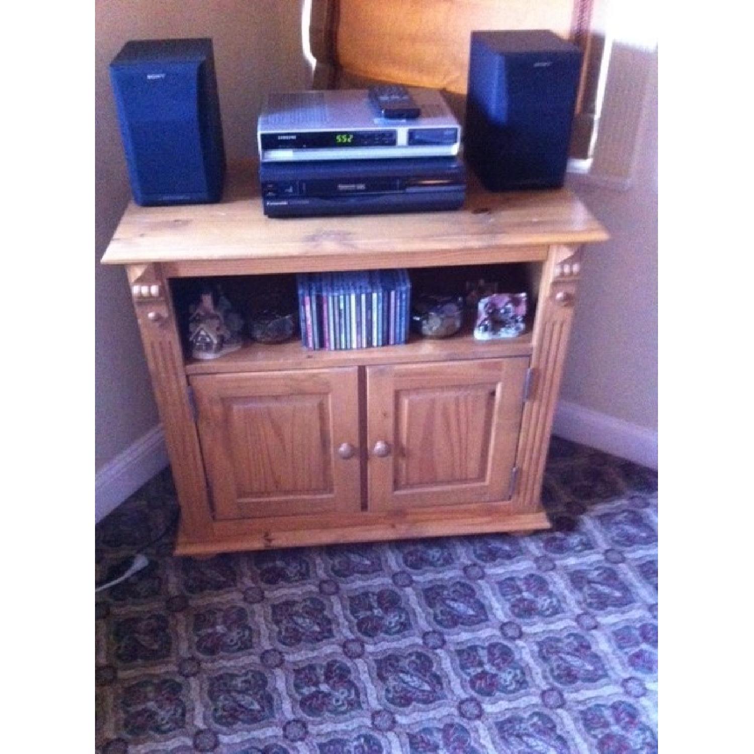 Gothic Cabinets Wood TV stand - image-1