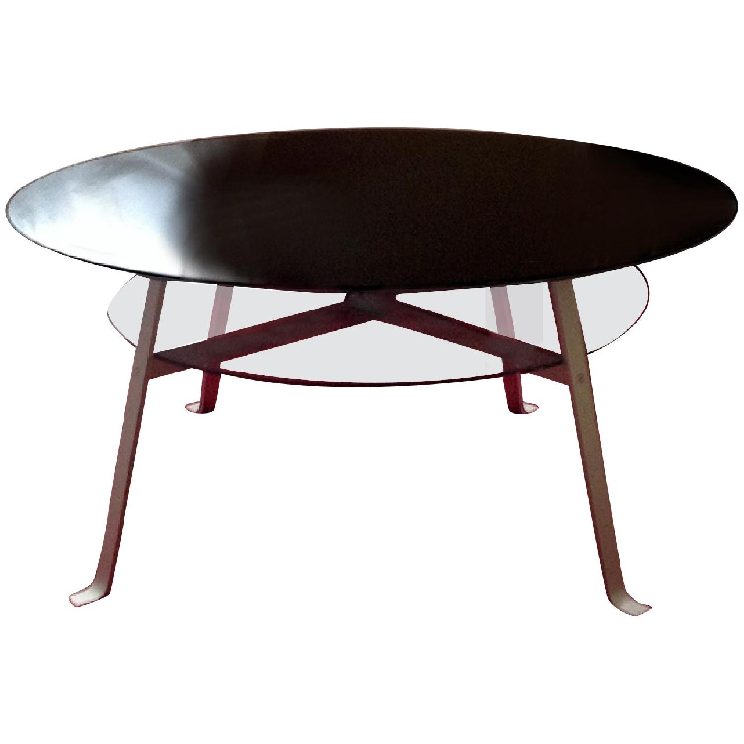 Ikea Glass Coffee Table - image-0