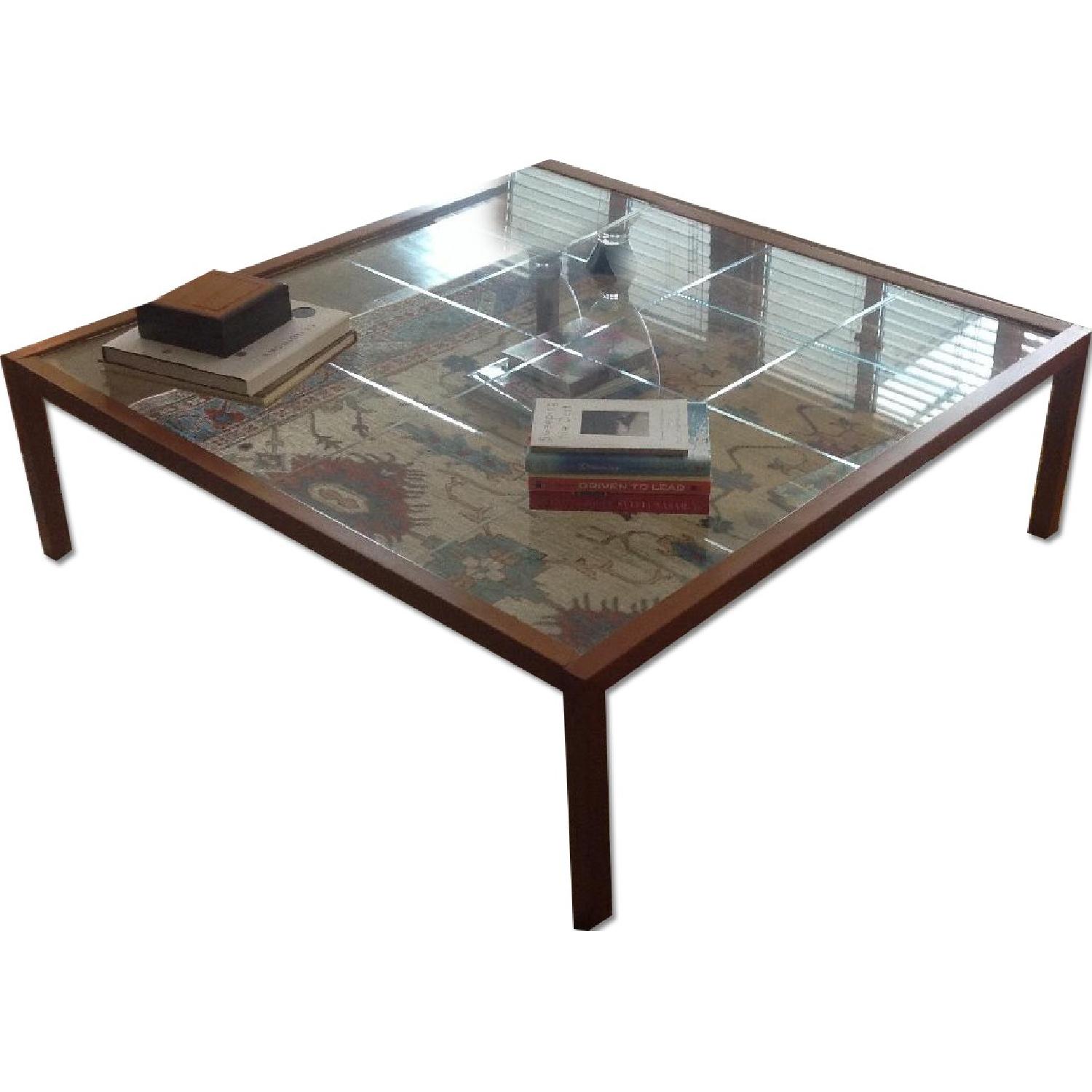 Table en verre extensible Golden Gate, Roche Bobois