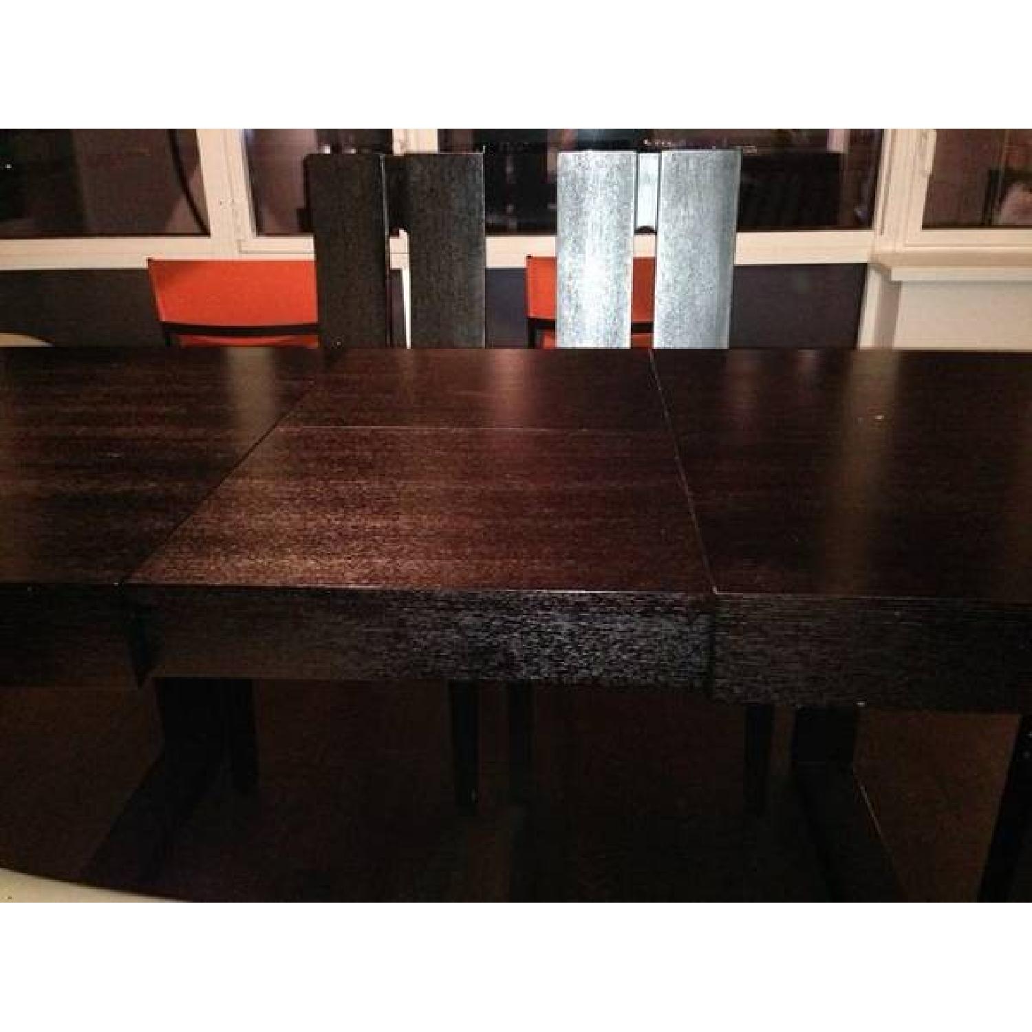 Expandable Dining Table w/ 4 Chairs - AptDeco