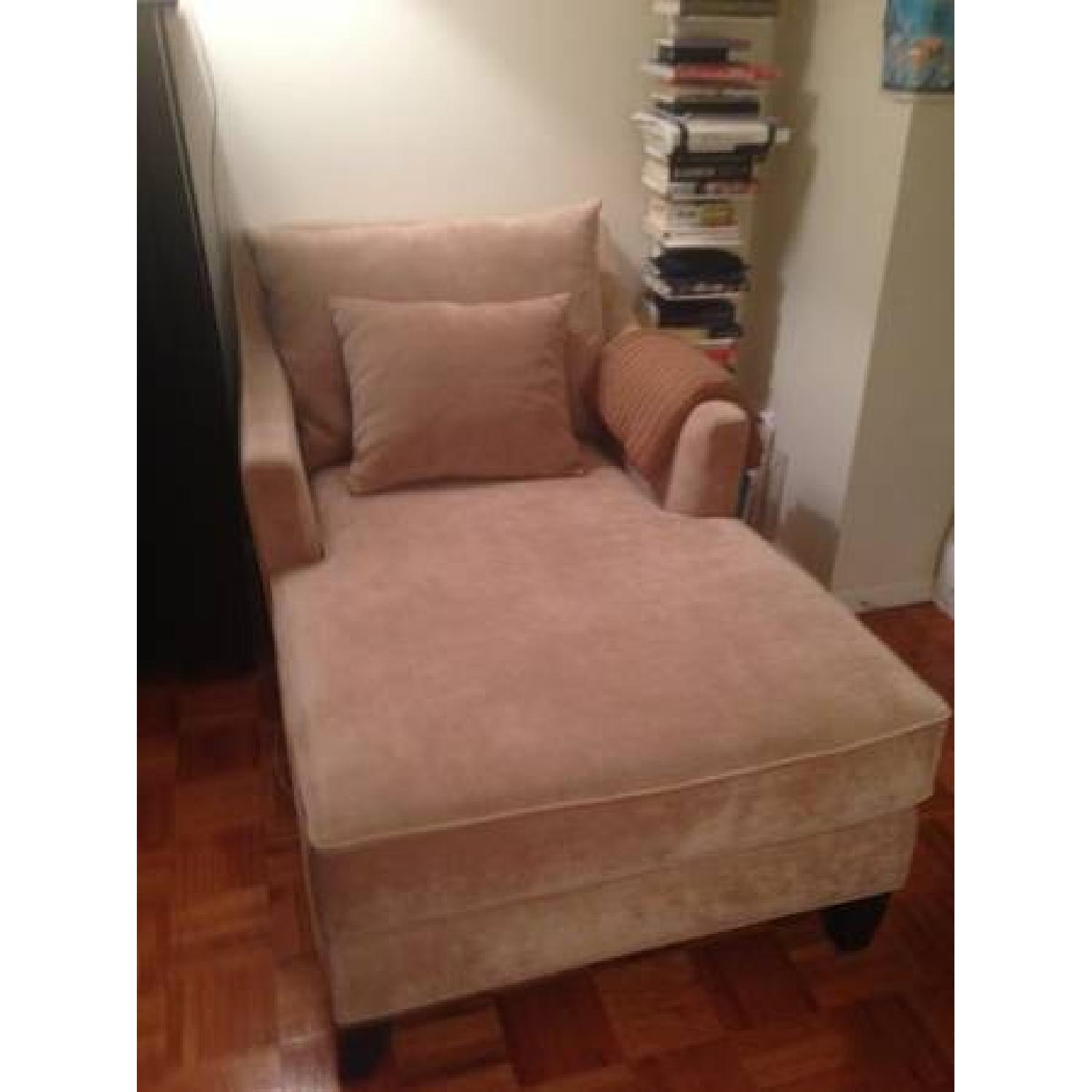 Macy's Two Arm Chaise Lounge - image-3