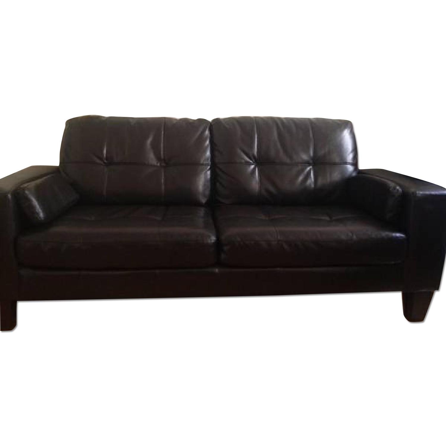Jennifer Convertibles Leather Sofa AptDeco