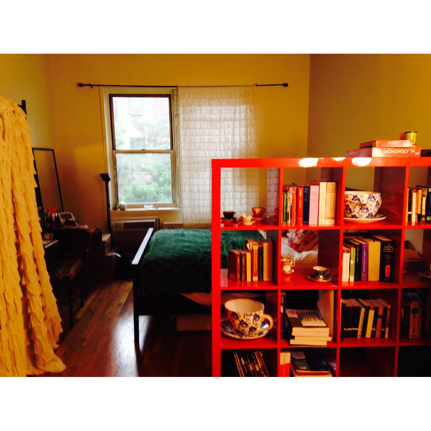 Ikea Expedit High Red Gloss Shelving Unit - image-4