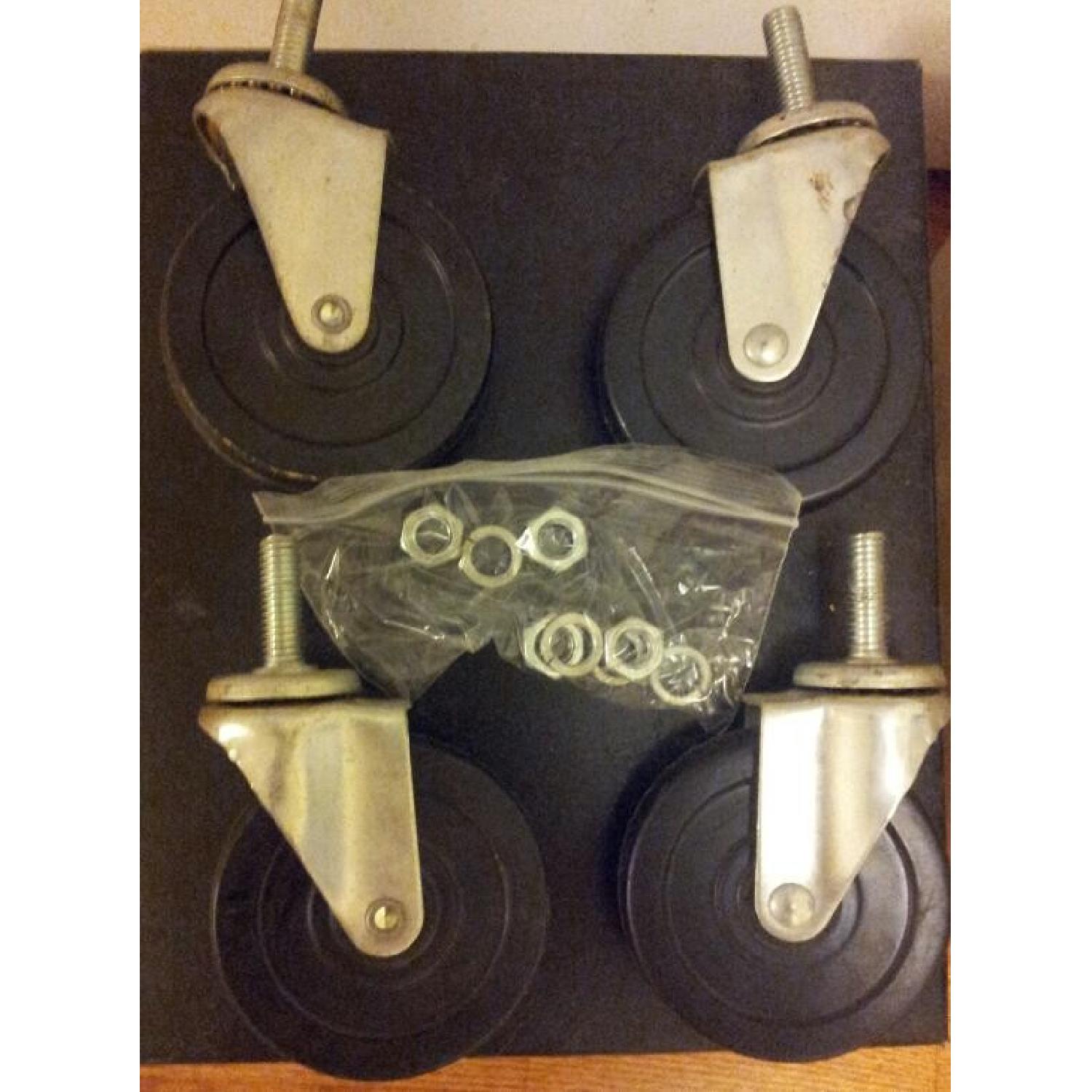 Rolling Collapsable Garment Rack - image-4