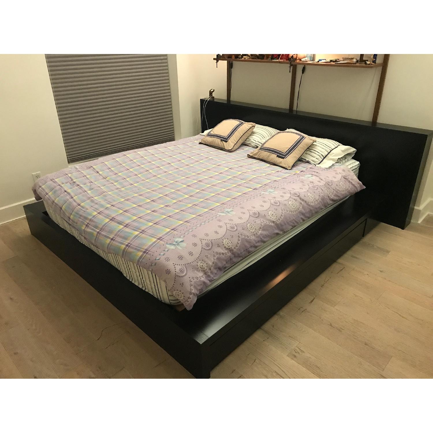 BoConcept Limo Queen Bed w/ Storage - image-1