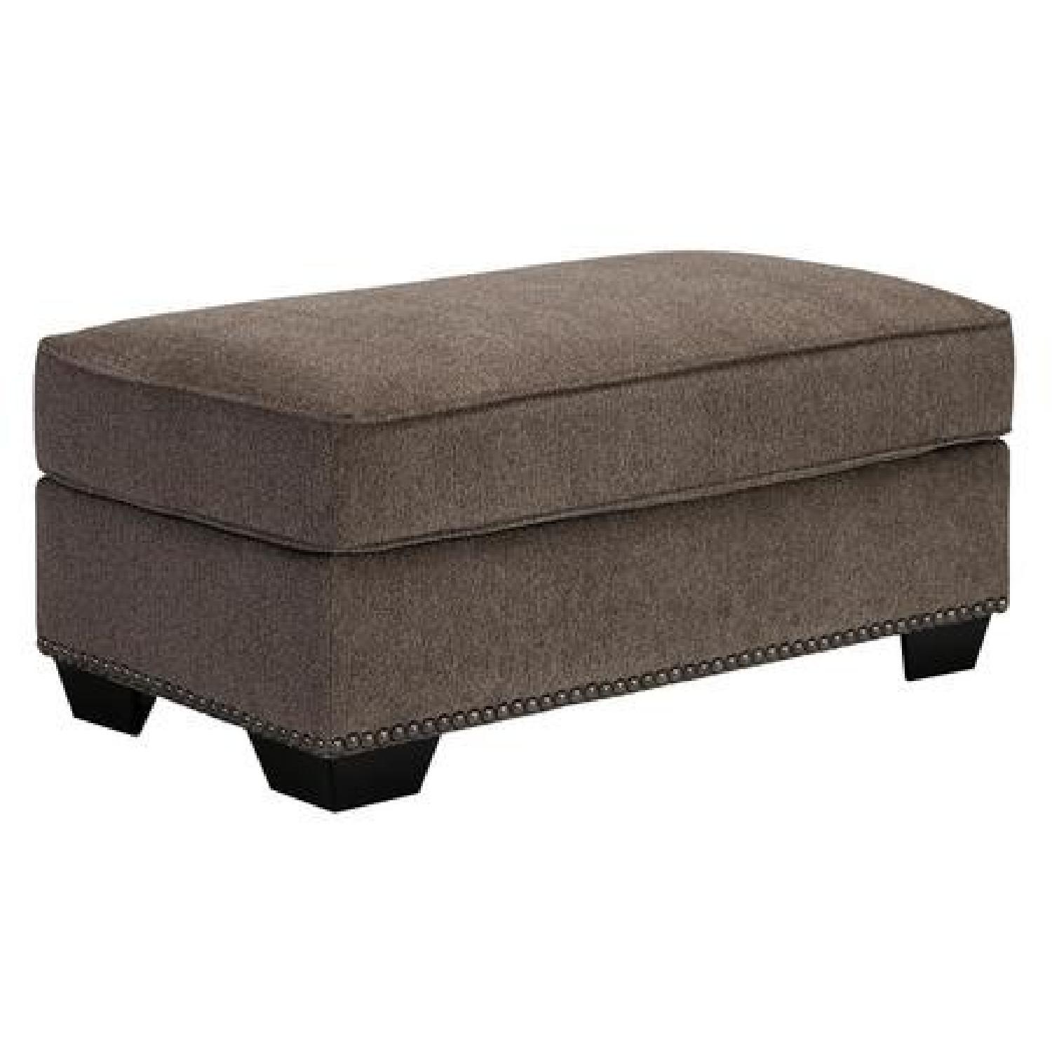 Benchcraft Emelen Collection Oversized Armchair & Ottomon - image-7