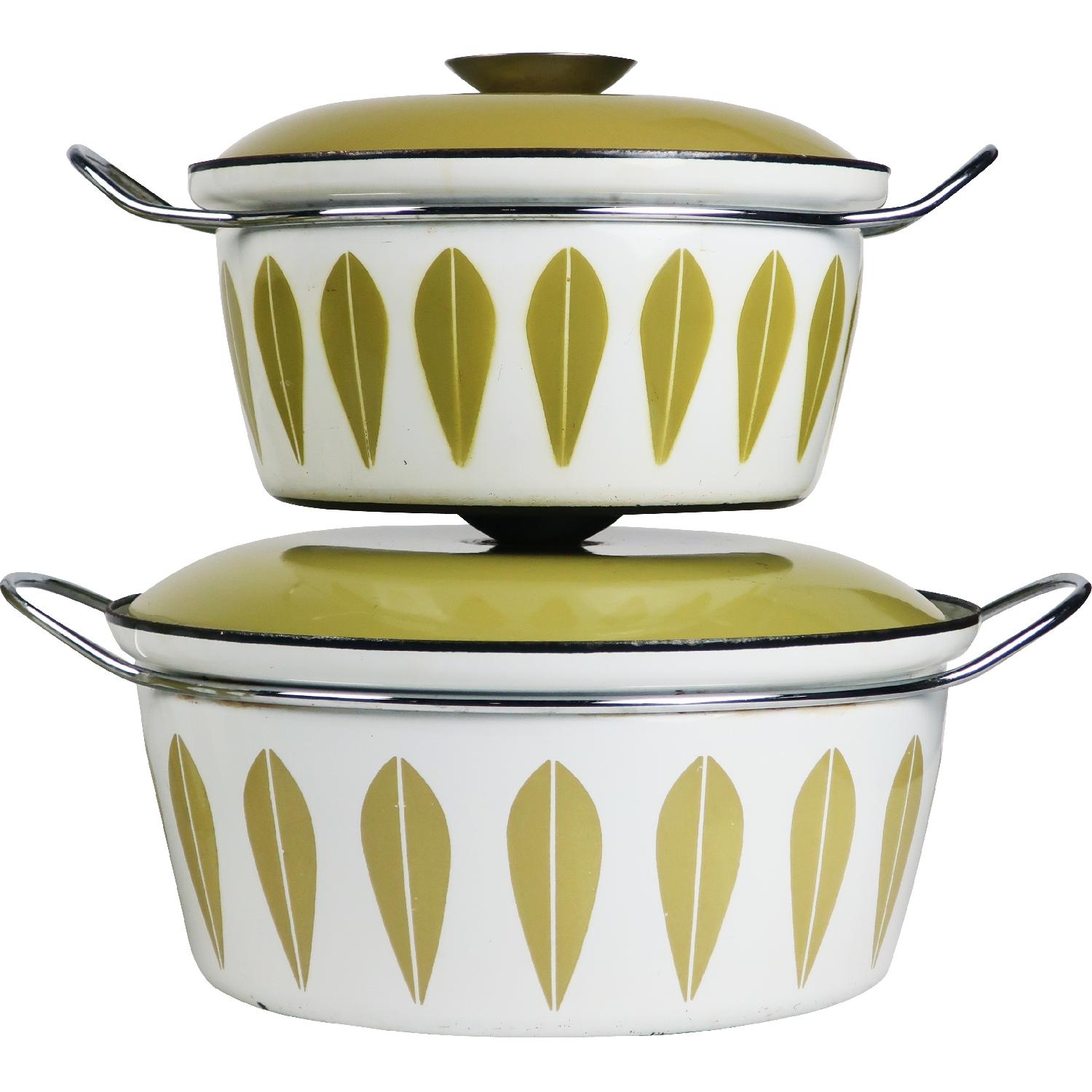 Vintage 4 Piece Cathrineholm Pans - image-10