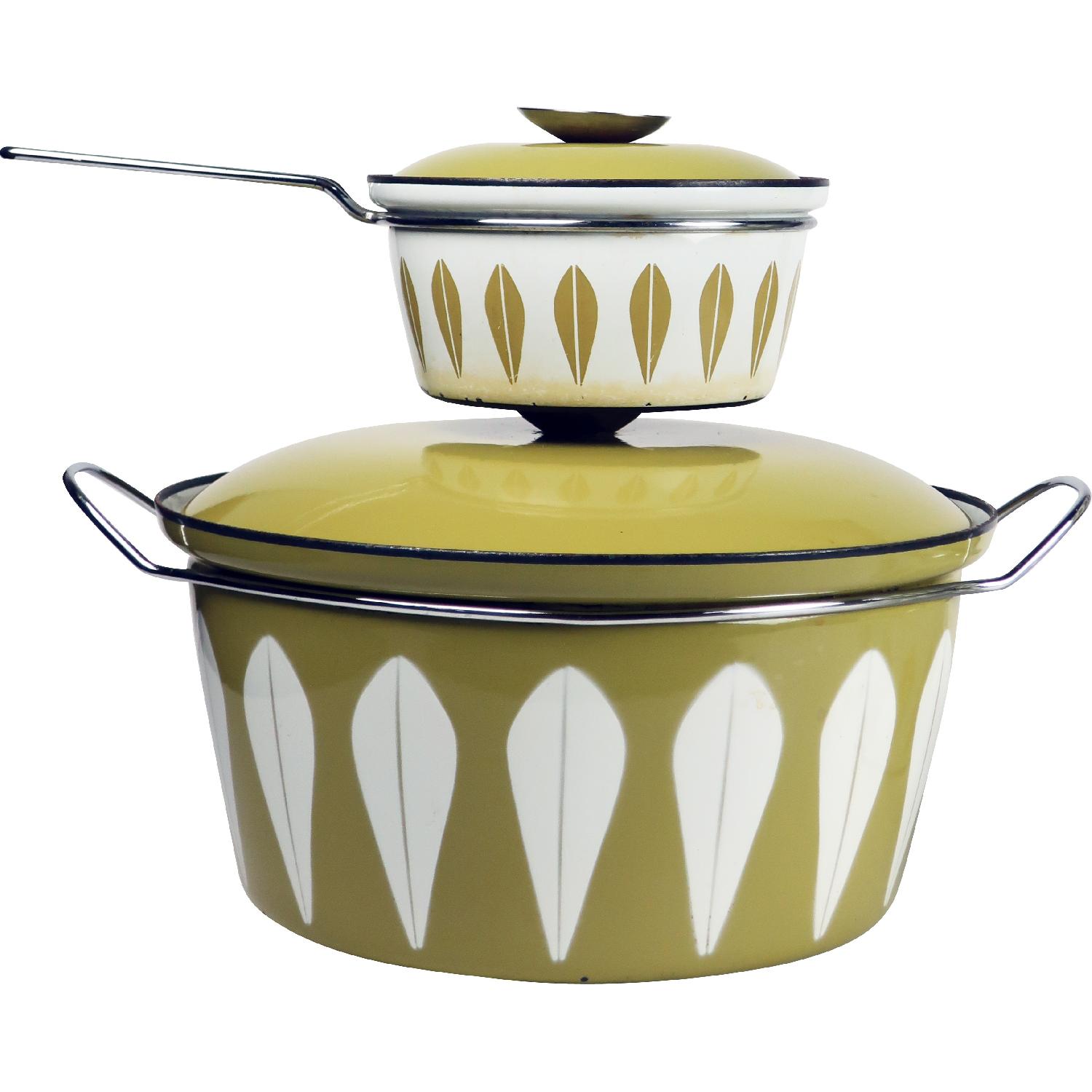 Vintage 4 Piece Cathrineholm Pans - image-11