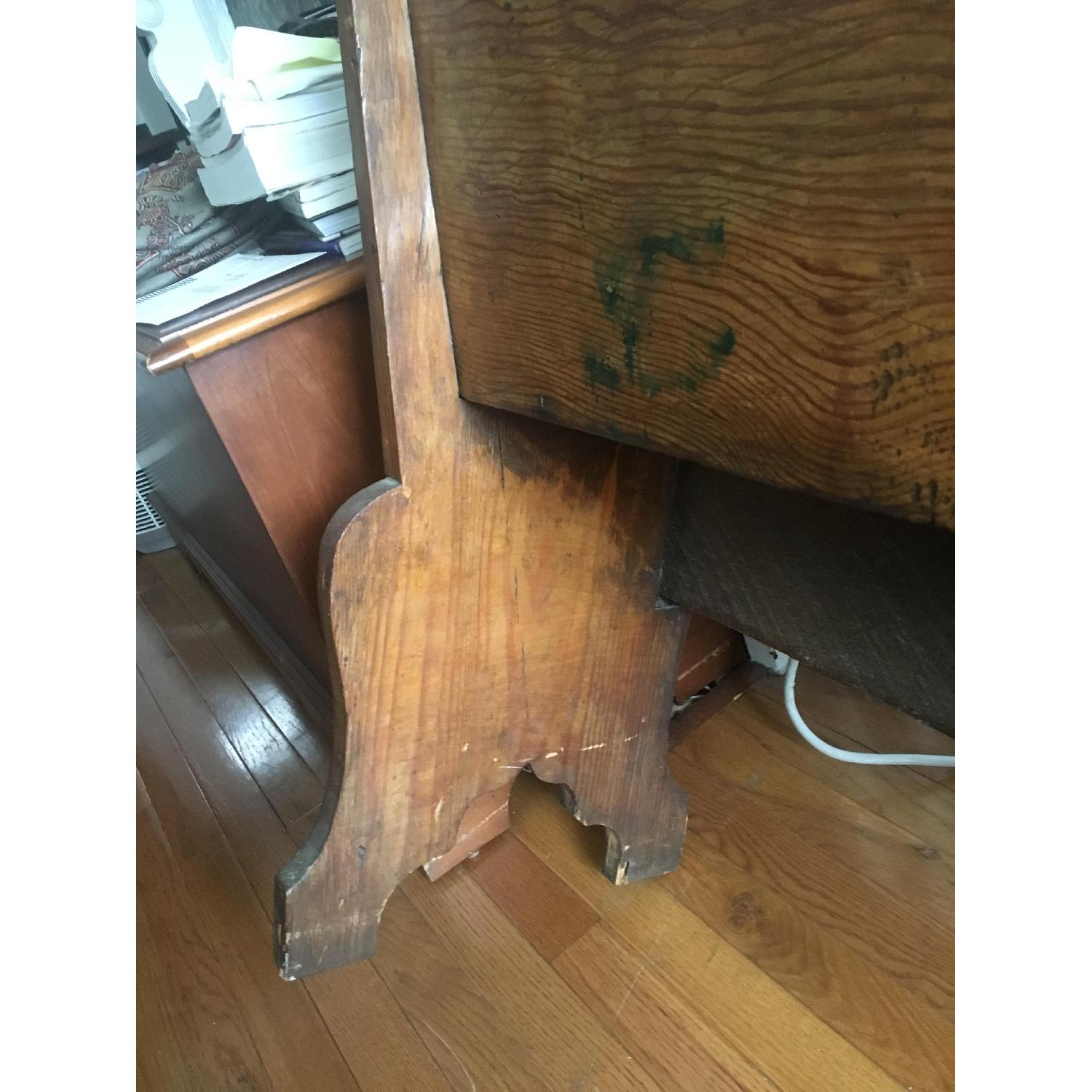 Wood Church Pew - image-4