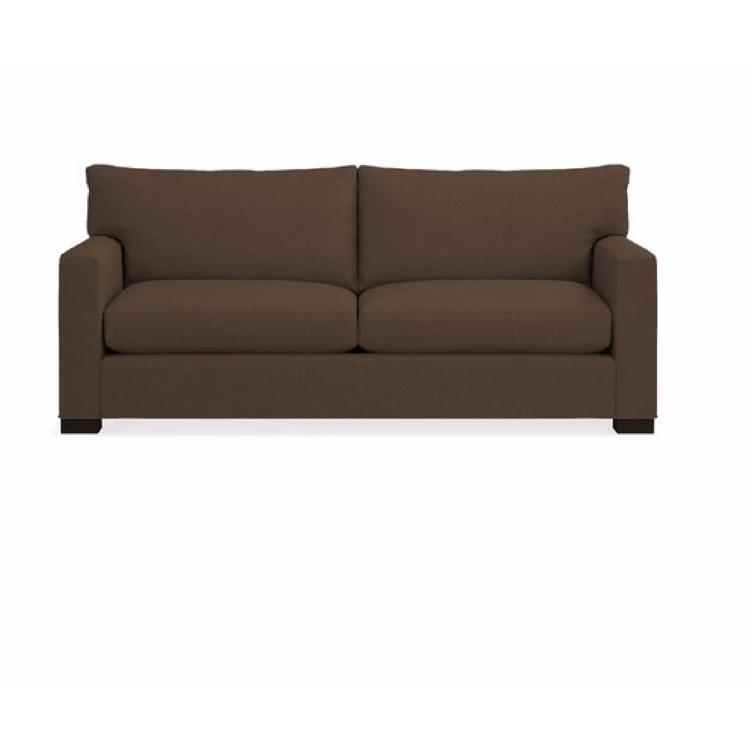 Crate & Barrel Queen Down Filled Sleeper Sofa AptDeco